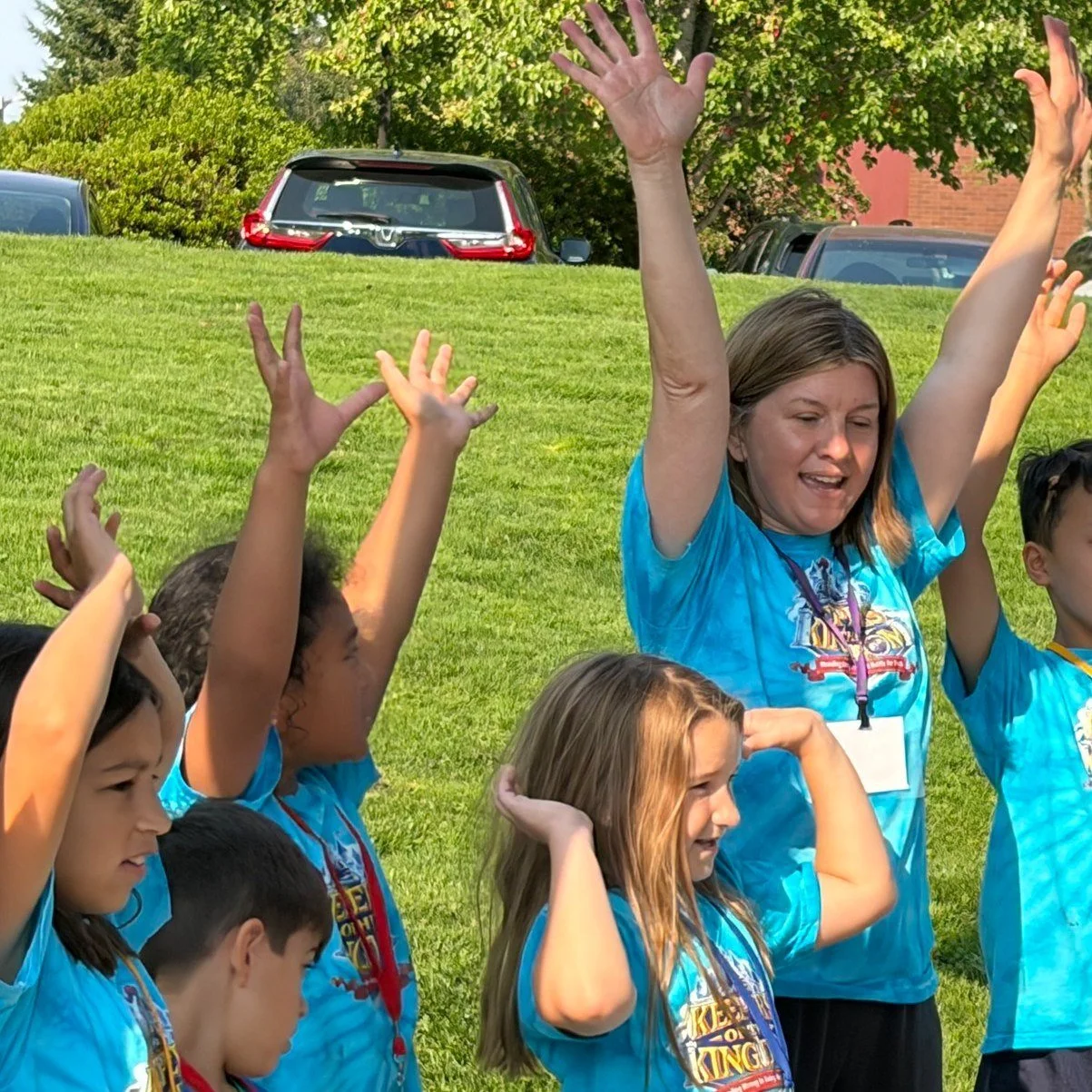 A week before Kids VBS Day Camp, we had 9 kids registered. By Sunday morning, we had 13. On Monday morning, 24 kids showed up and by the end of camp, we had welcomed close to 30 kids!

So grateful for every child and family who joined us, for our ama