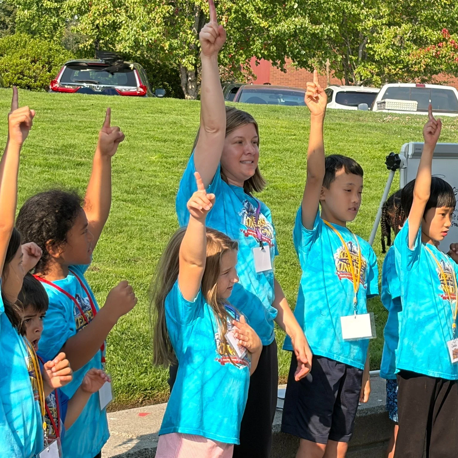 Such a meaningful part of Kids Camp was hearing our kids sing and dance together! Sadie led songs throughout the week, helping the kids have fun while learning about God and expressing their faith together.

We love seeing fun, friends, and faith com
