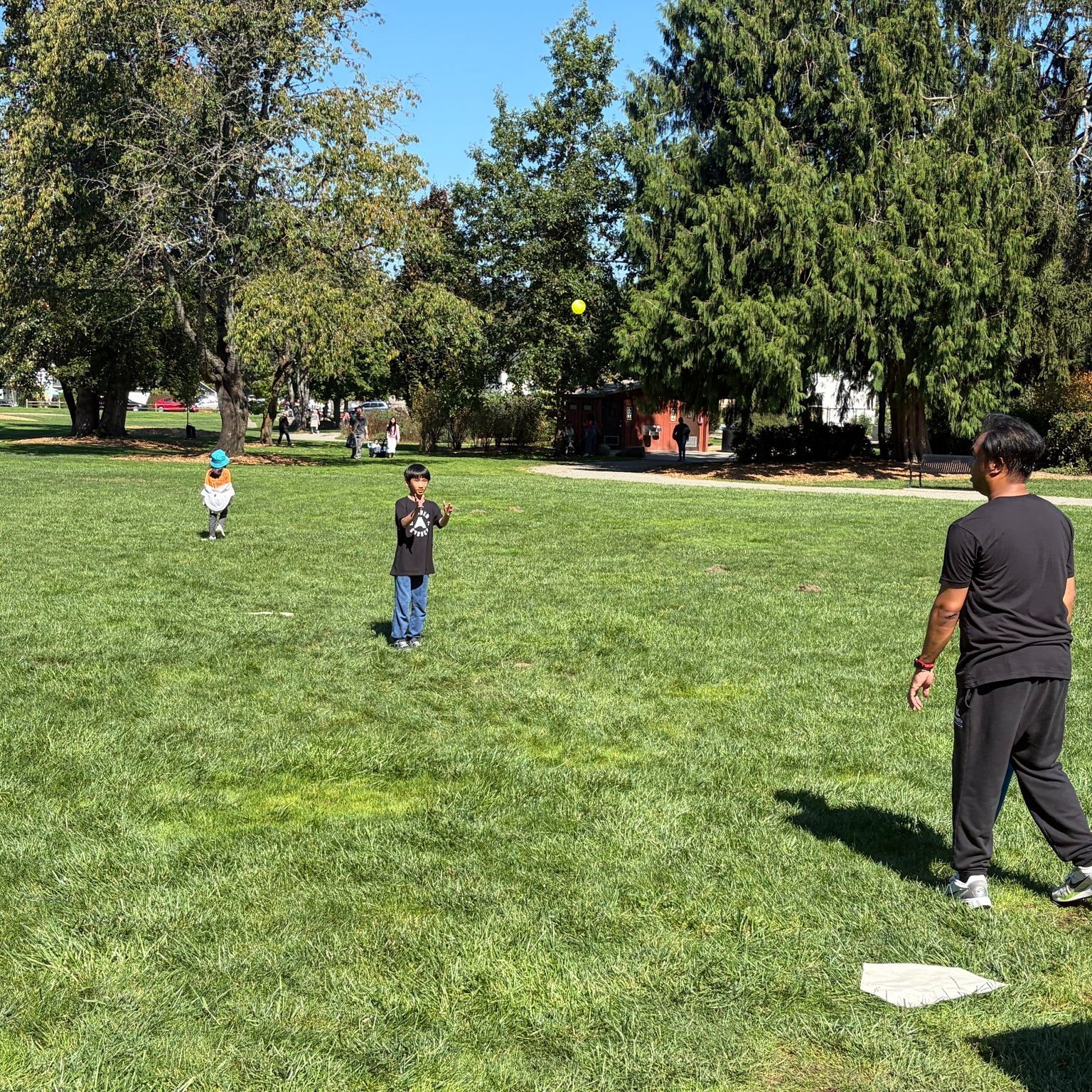 Fortune brought the baseball gear to Church at the Park and got some of our kids and youth out playing in the sun! ⚾️

We&rsquo;re grateful for the way he connects with them, has fun with them, and invests in relationships along the way.