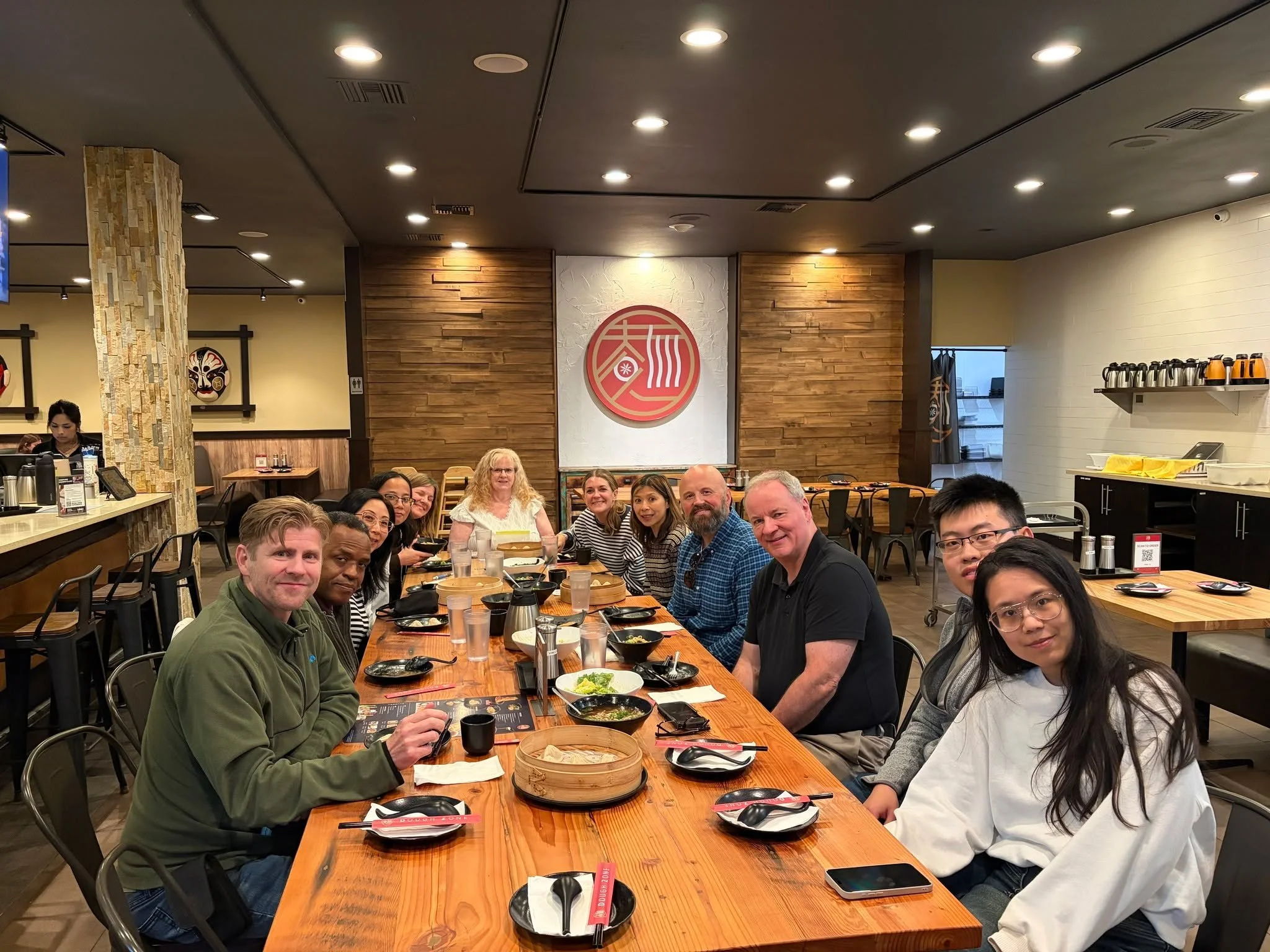 Good food, lots of laughter, and time around the table together. ❤️ Grateful for simple moments like these that deepen friendships and build up the body of Christ.