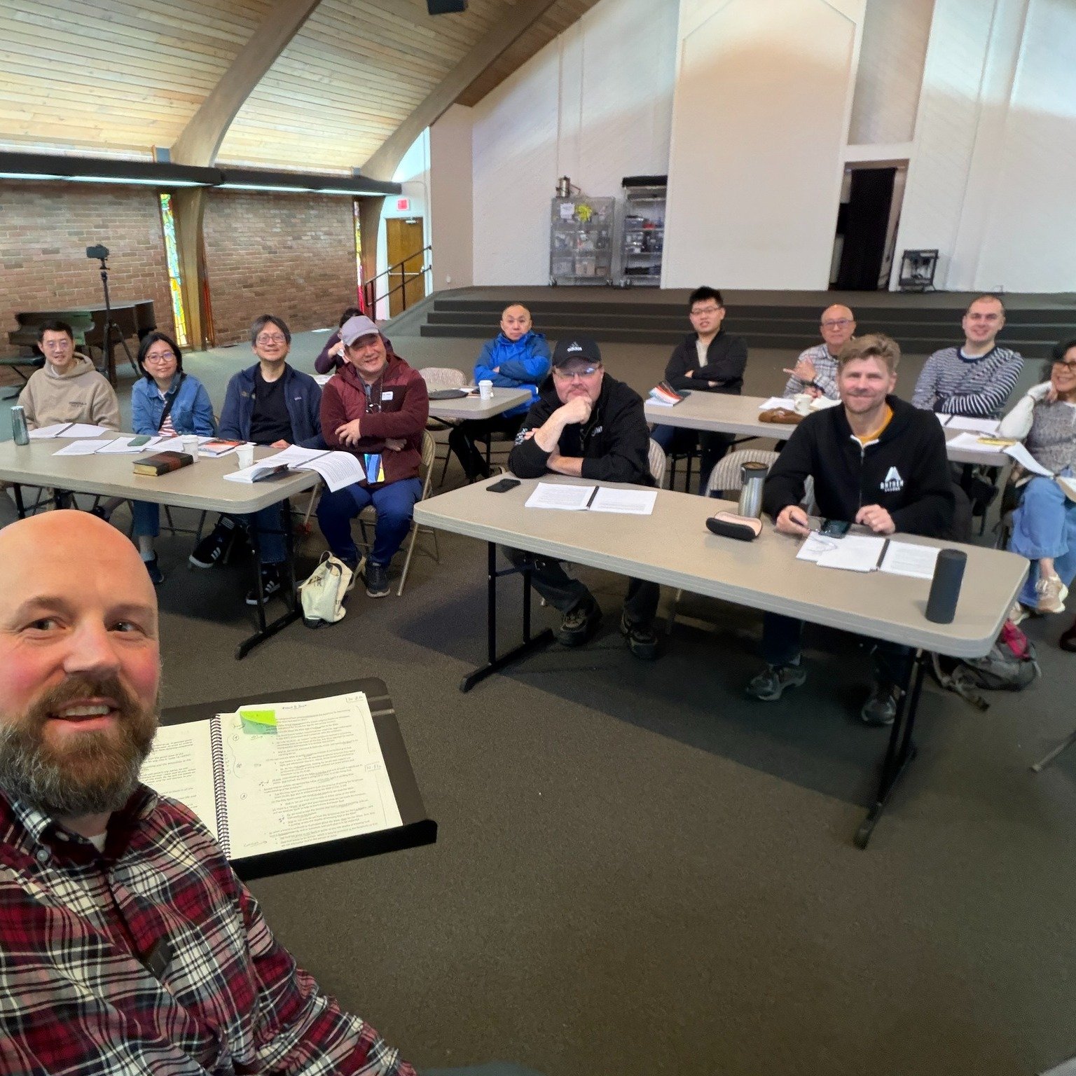 Join our Theology Group today at 9:30 a.m. in the ECS chapel as we explore Scripture together and ask, &ldquo;What makes a healthy church body?&rdquo; We&rsquo;d love to have you join us!