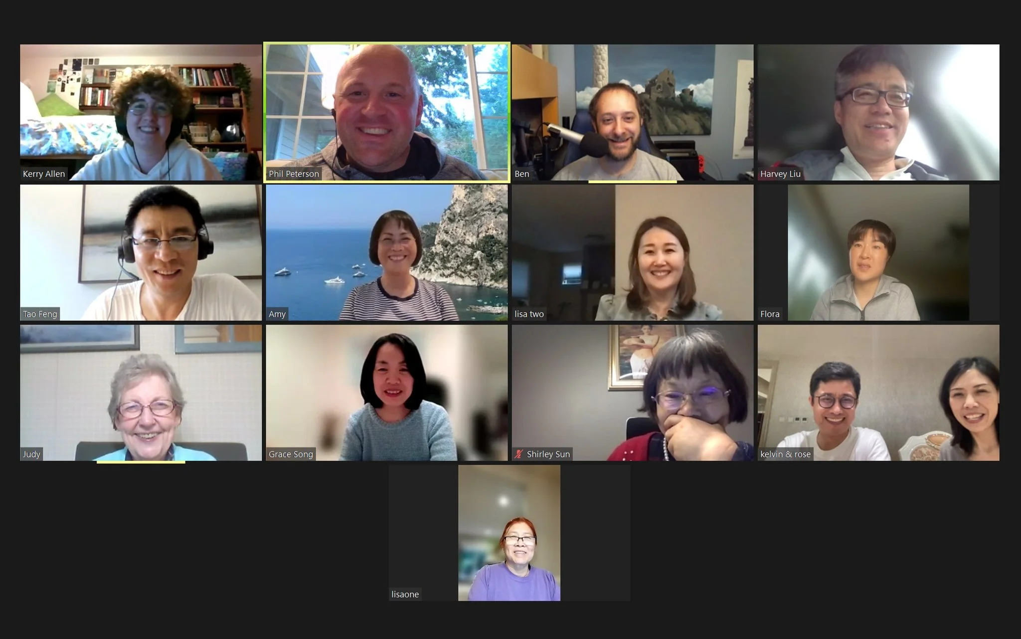 Remember this? ❤️ Here's a picture from the early days of Anthem, when we offered ESL classes online multiple times a week! So many great memories of people coming together to learn English, build friendships, and encourage one another.

And the good