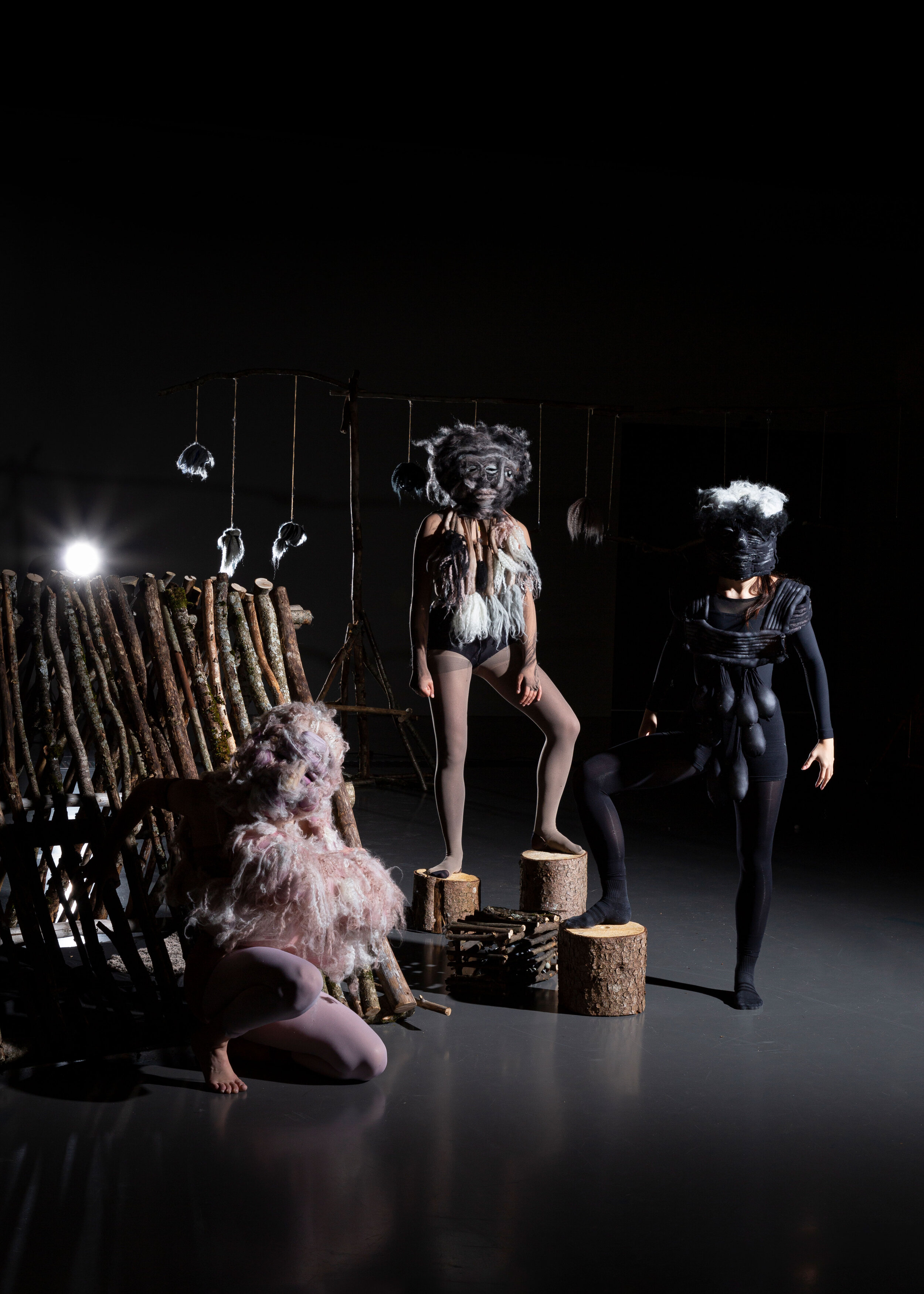 Pictures of the exhibition at Le Cube, HEAD-Genève ©Baptiste Coulon