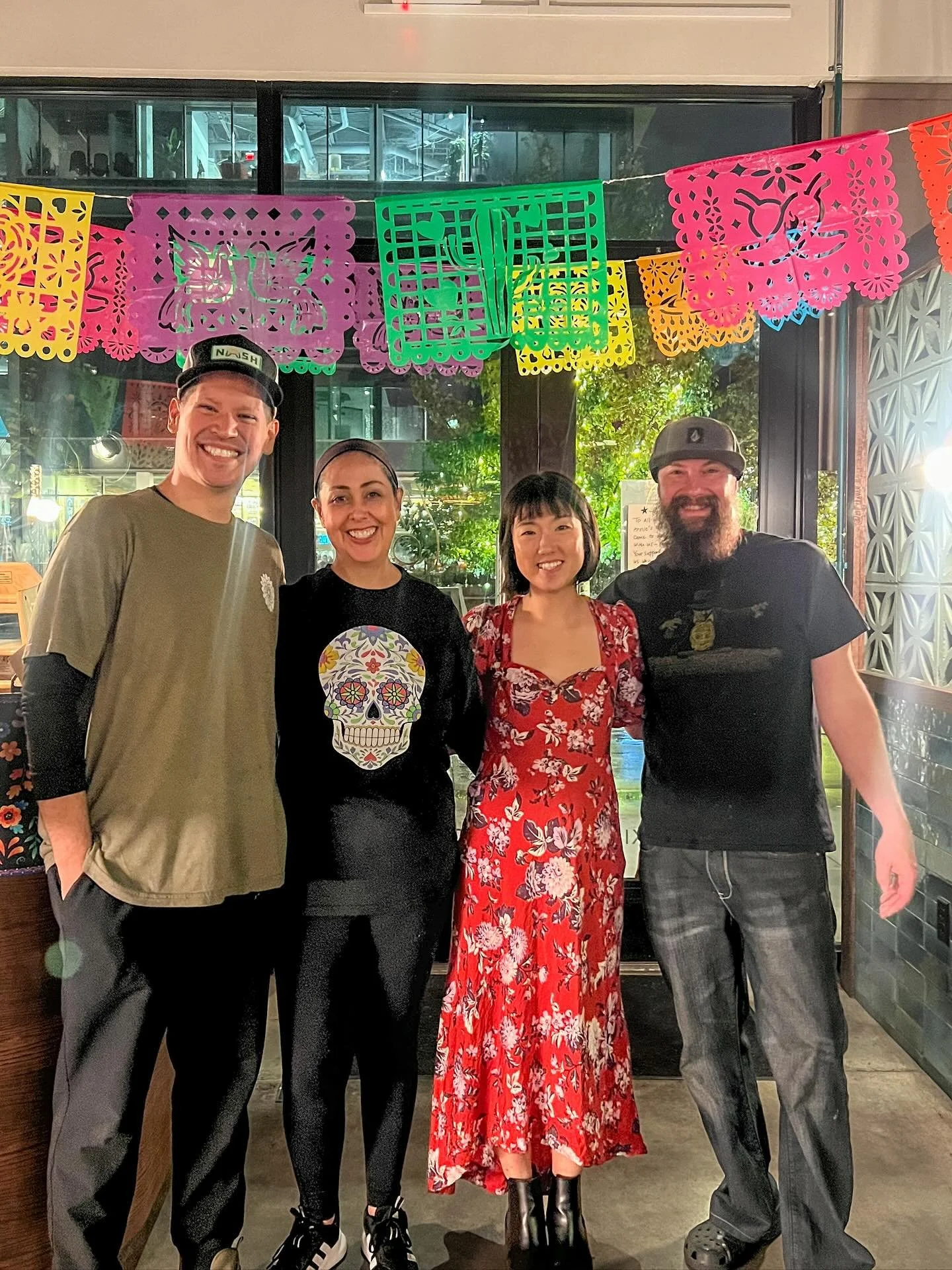 We had the best time collaborating with @succulentvegantacos and celebrating D&iacute;a de Los Muertos with all of you this weekend 🌼✨ The energy in the room was unreal, and we&rsquo;re grateful for every person who showed up and shared the moment w