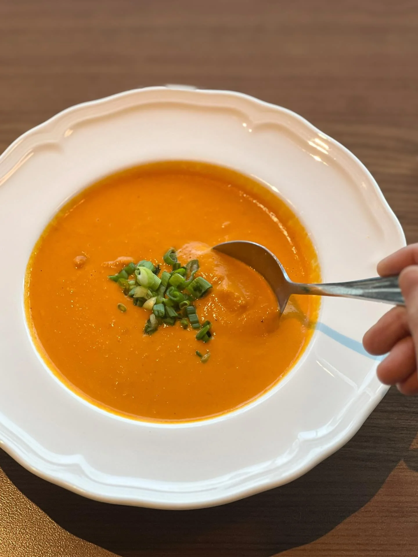 Feeling so grateful for everyone who walked through our doors this year. Hope yesterday brought rest, warmth, and time spent your way. We&rsquo;re serving carrot red pepper bisque to keep the comfort going 🍂🥕🔥 We&rsquo;re open today from 12&ndash;