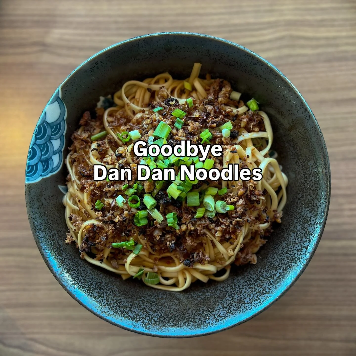 Goodbye, Dan Dan noodles 🥢💔
You&rsquo;ll be missed more than words can say.

You might have discovered it when we first launched @heyheyeats or maybe just tried it for the first time recently, but either way, it became an Avo classic.

So it&rsquo;