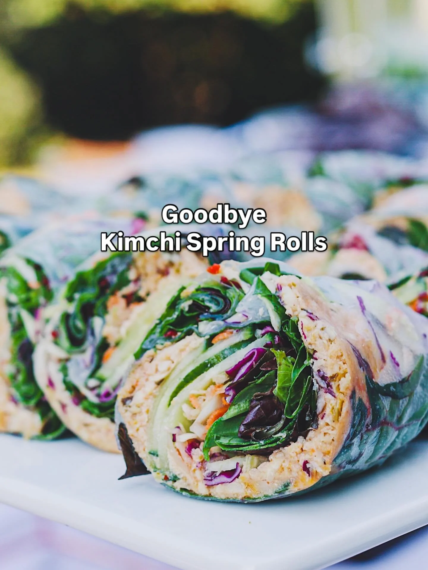 Plot twist: we are saying goodbye to our kimchi spring rolls&hellip; 💔

They&rsquo;ve been with us through it all&hellip;the cravings, the late nights, the &ldquo;just one more order&rdquo; moments. Truly iconic.

Starting tomorrow, they&rsquo;re of