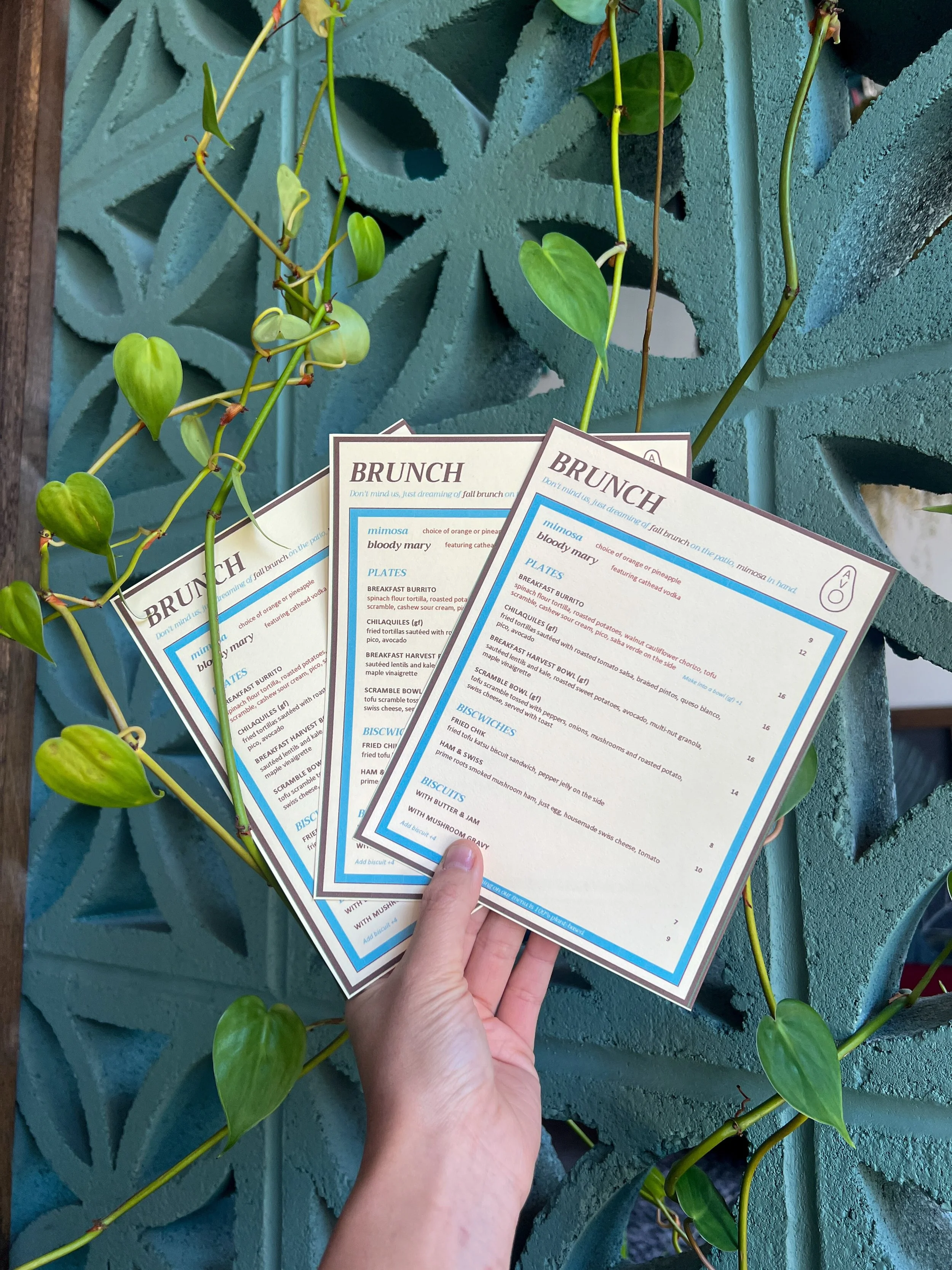 You + me = brunch tomorrow at AVO 🫶🏼 Available for dine-in &amp; takeout. See ya there 👋🏼