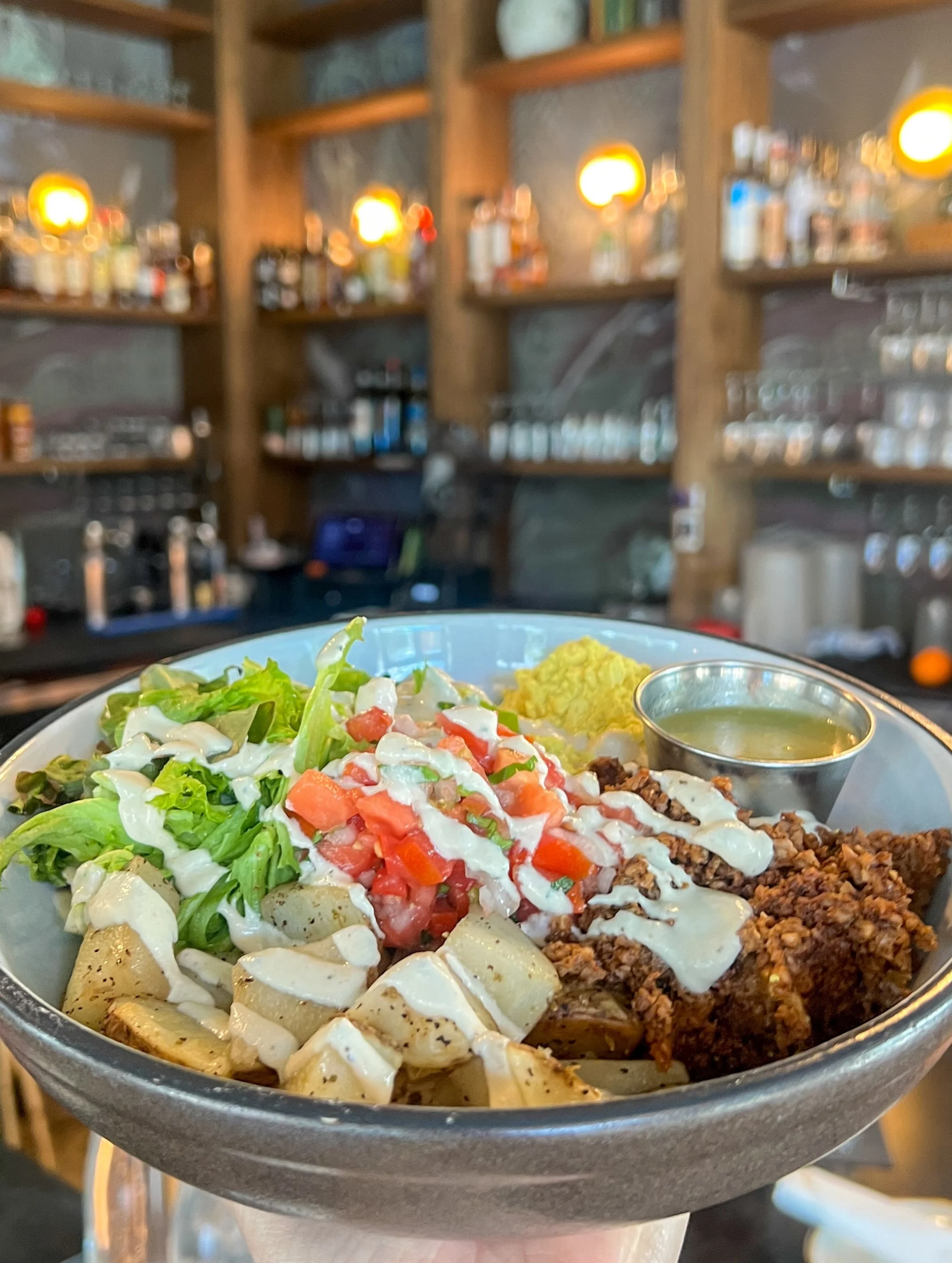 BREAKFAST BURRITO but make it a BOWL ☺️ We&rsquo;re serving brunch every Saturday and Sunday from 11-3!
