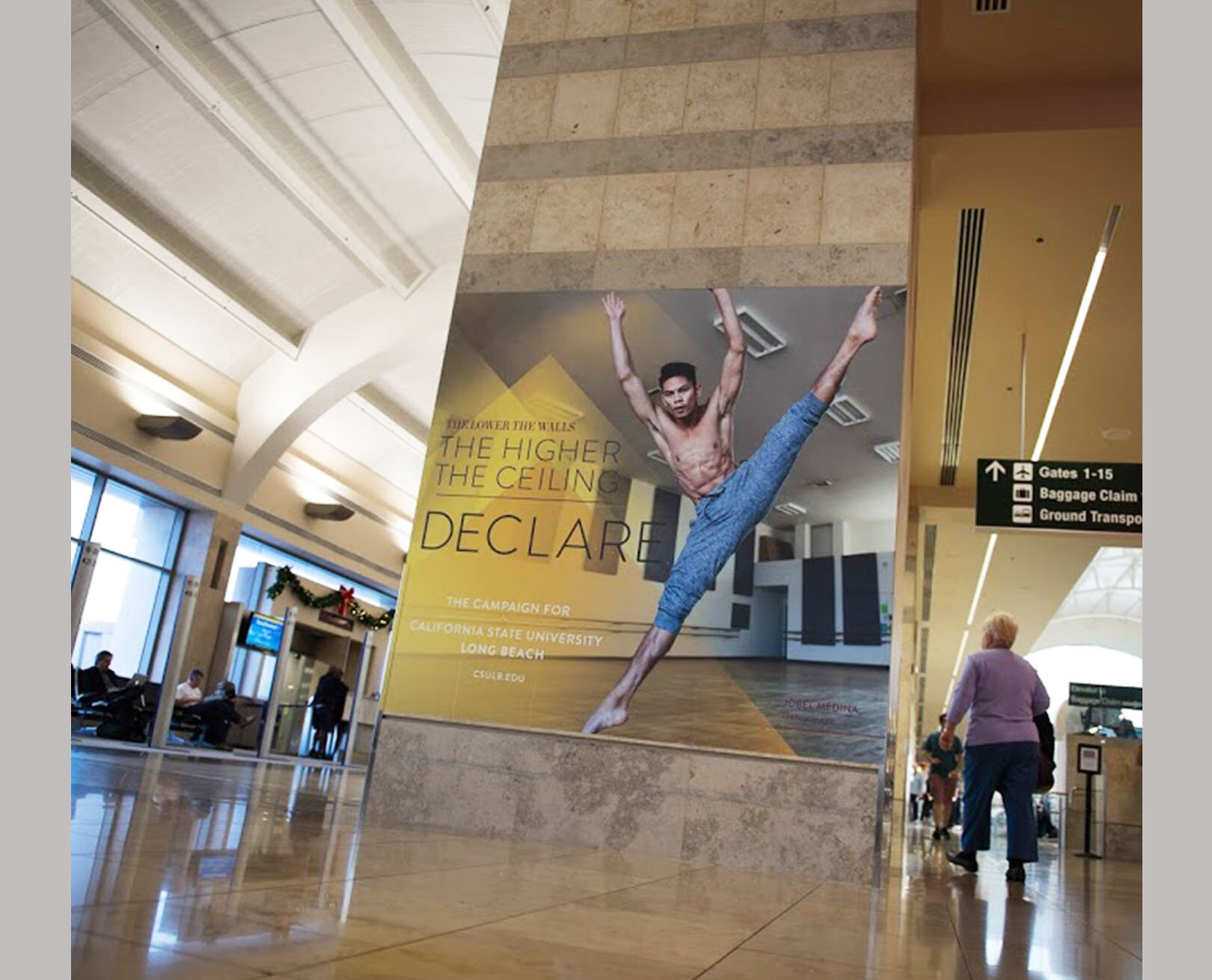 John Wayne Airport DECLARE advertising