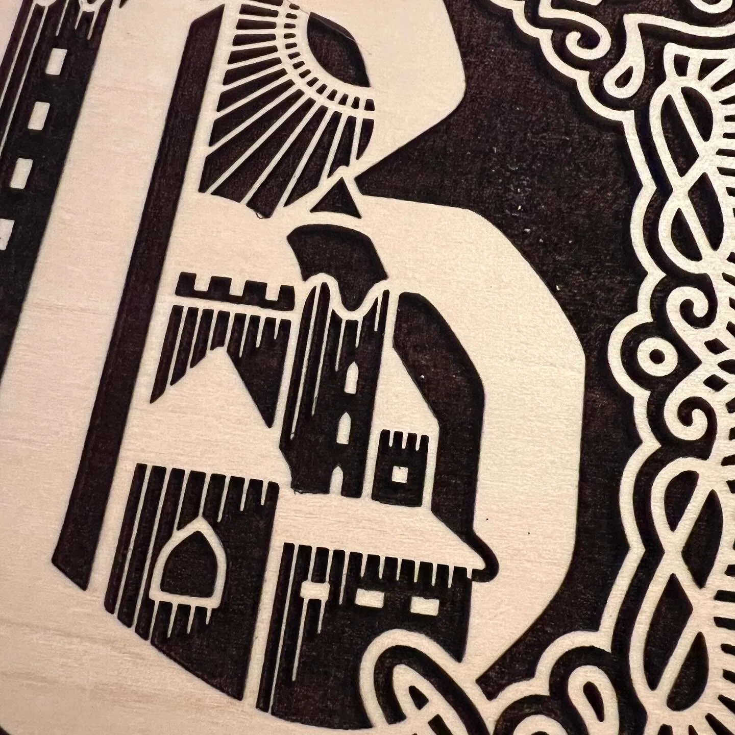 Lasercut detail