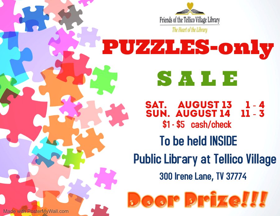 Family Puzzle Challenge - Clayton Liberty Township Public Library