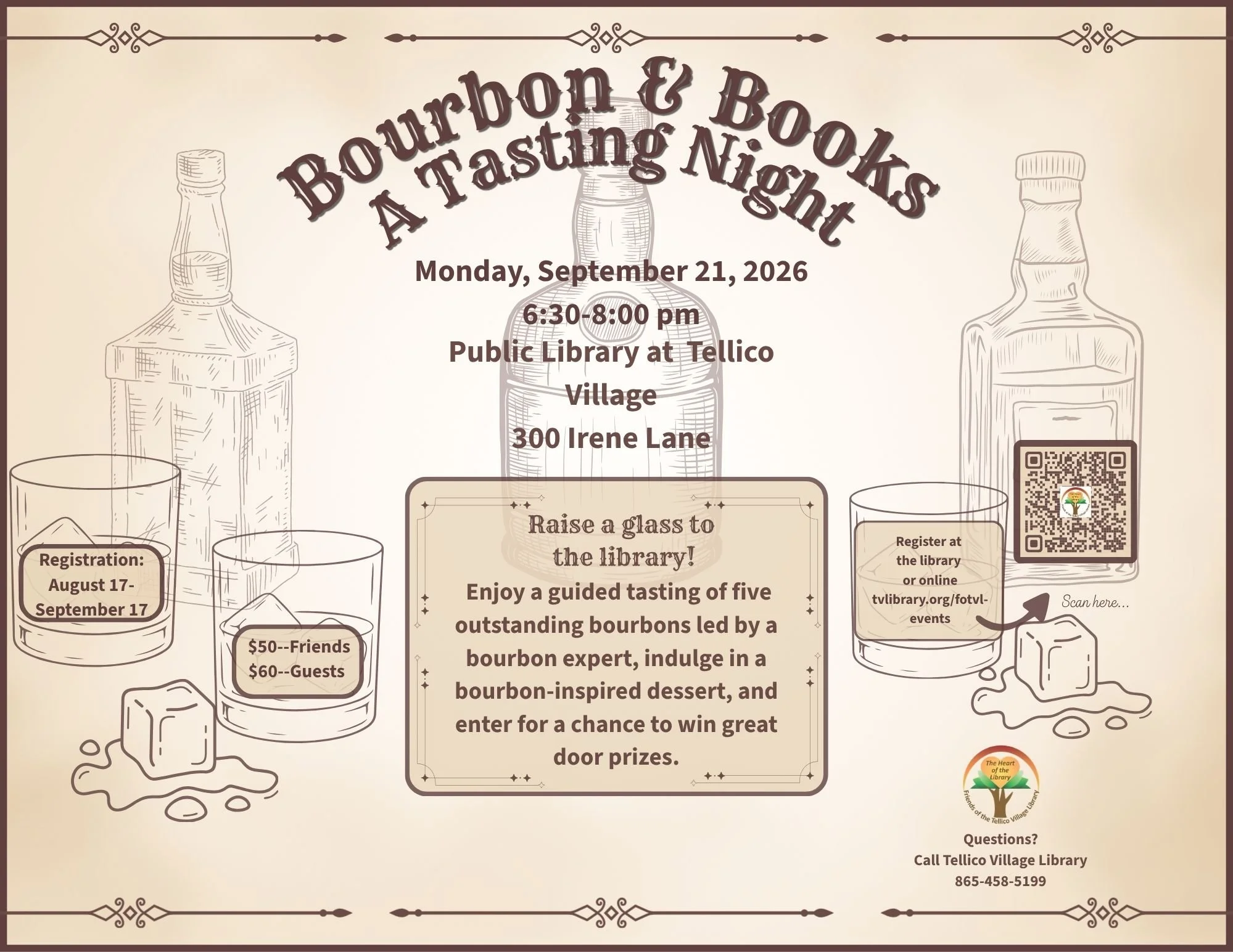 Bourbon & Books - A Tasting Night