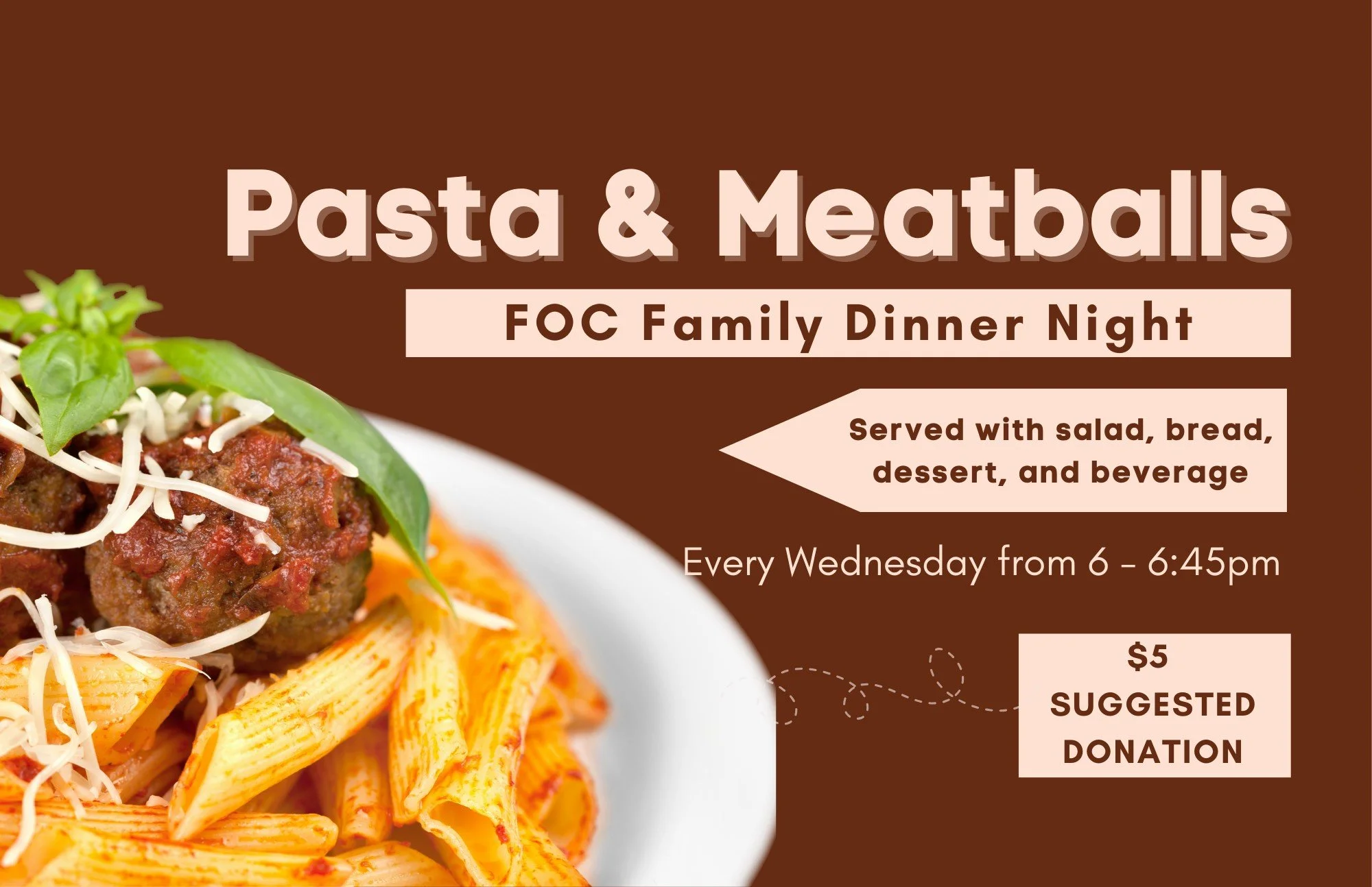 Wednesday Night Dinner & Service