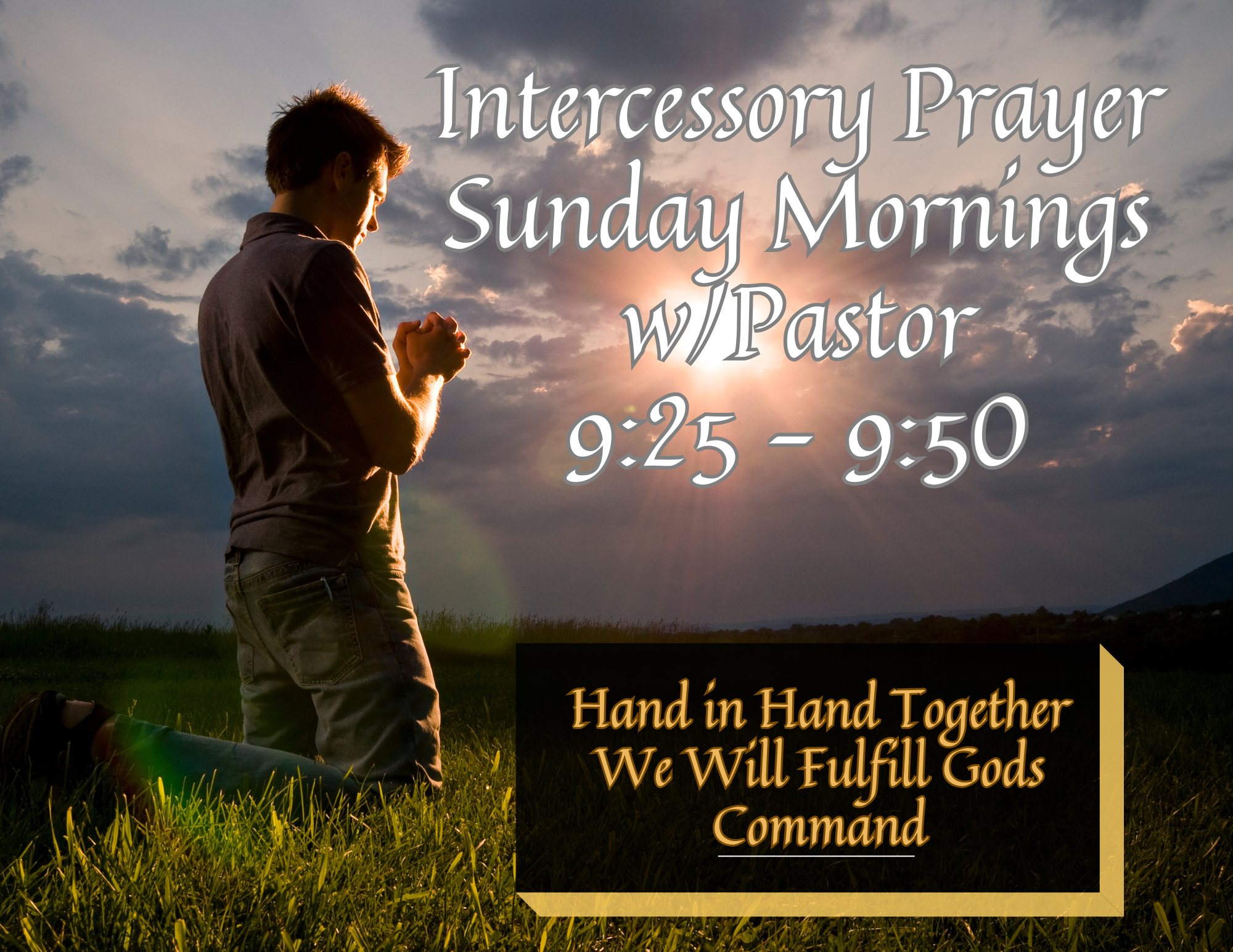 Sunday Morning Prayer with Pastor Michael