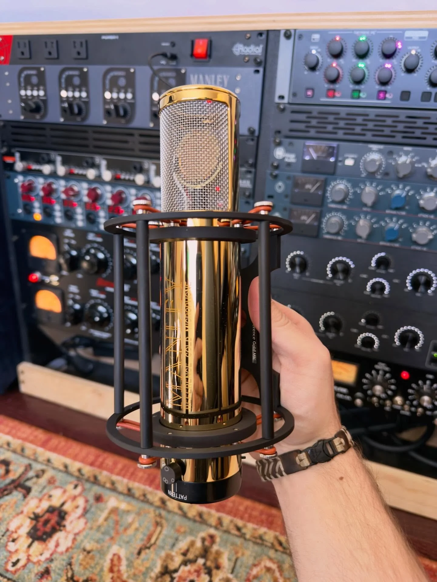 Warm weather means hot microphones 🕺🔥

#manley #referencegold #microphone #gearporn #recording