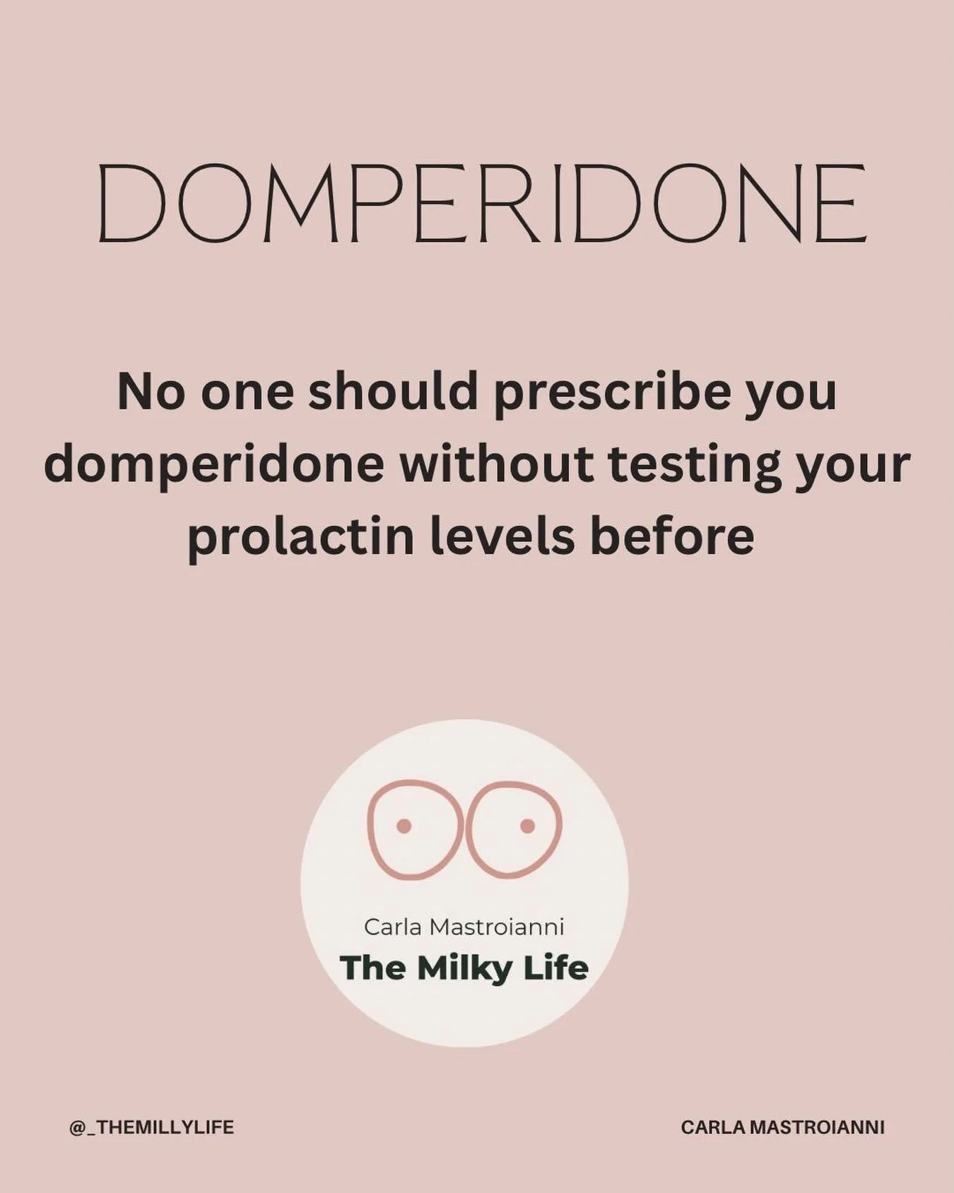 Domperidone is an off-label medication sometimes used as a galactogogue to support increasing low milk supply by elevating prolactin levels. A thorough feeding and infant assessment should be done before as well as ensuring breastfeeding practices ha