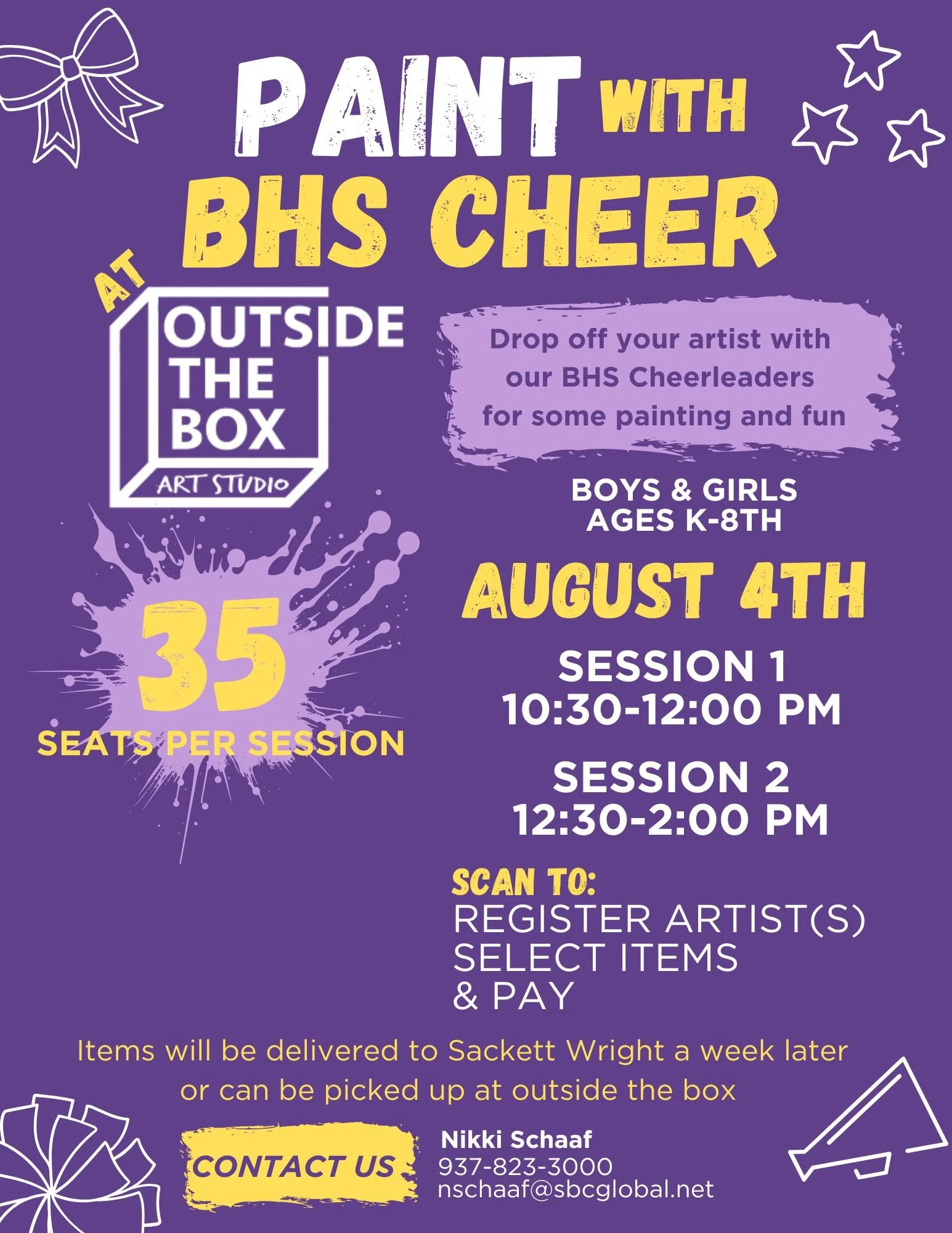 Bellbrook Cheer Fundraiser!