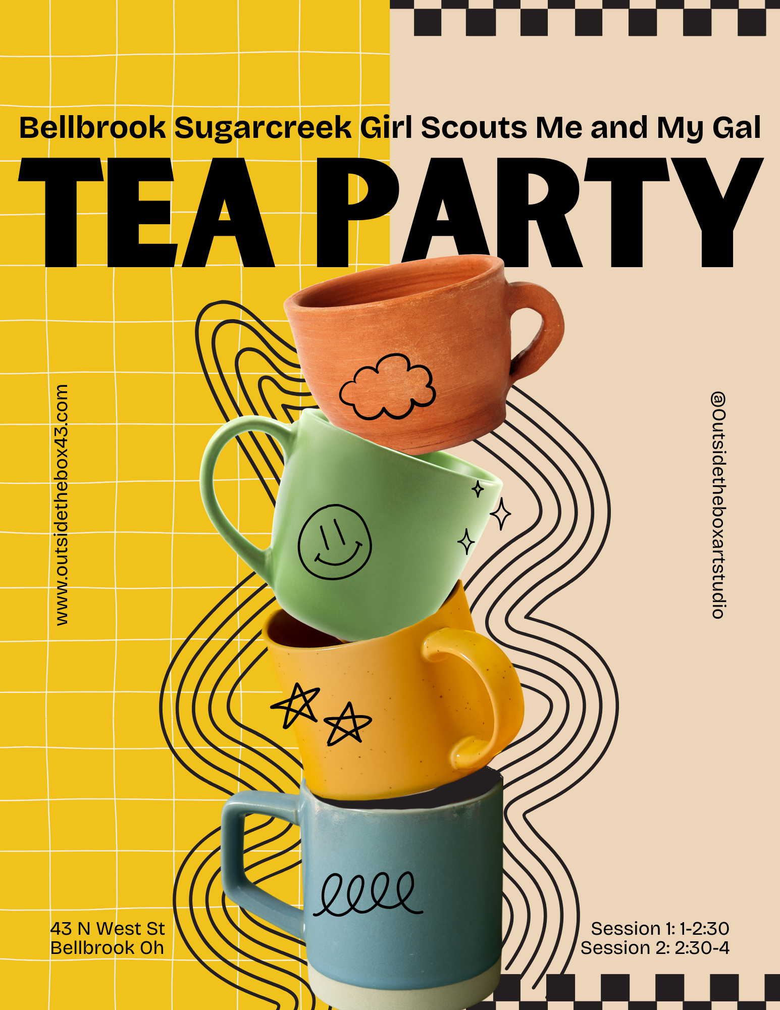 Girl Scouts Me and My Gal Tea Party!
