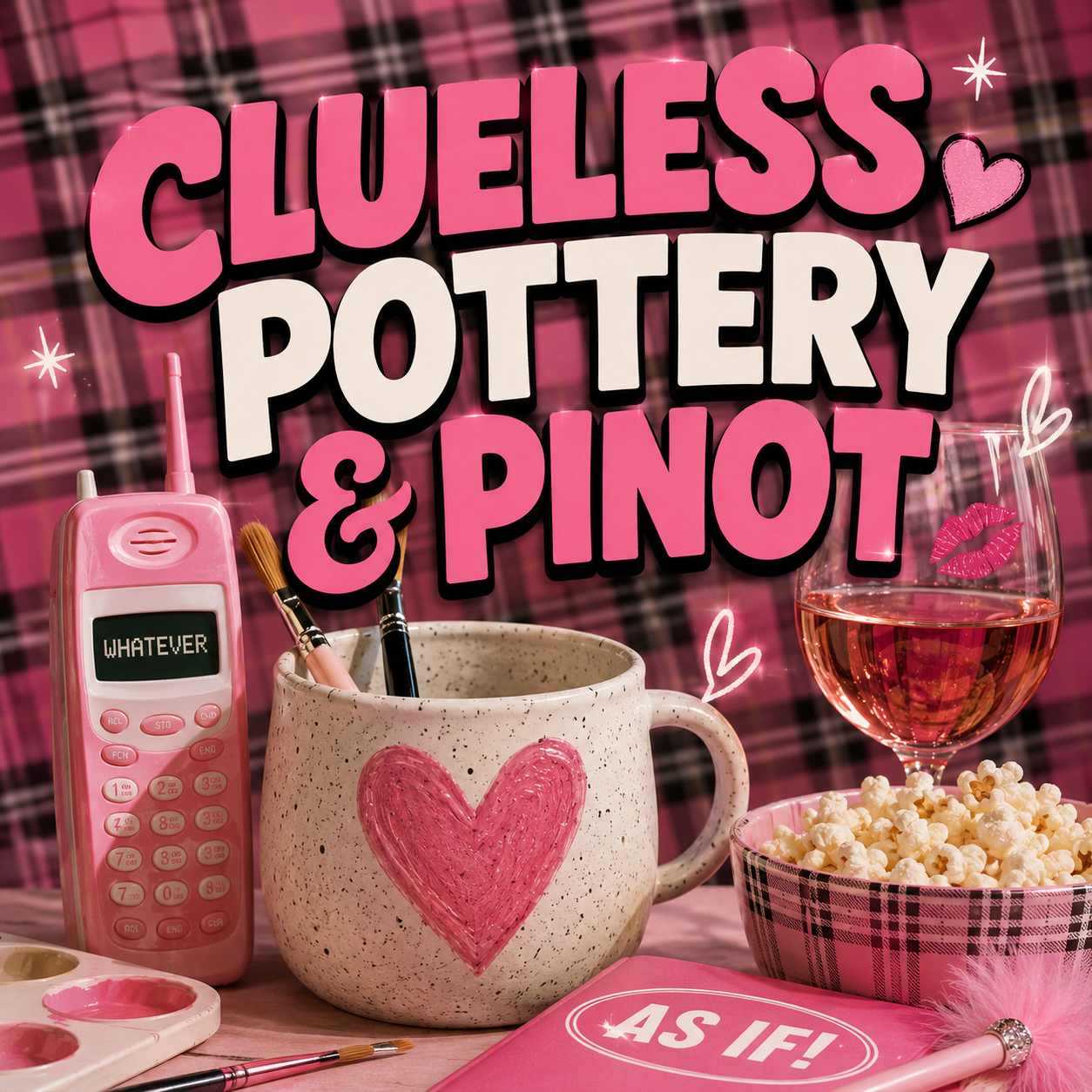 Pottery and Pinot; Clueless!