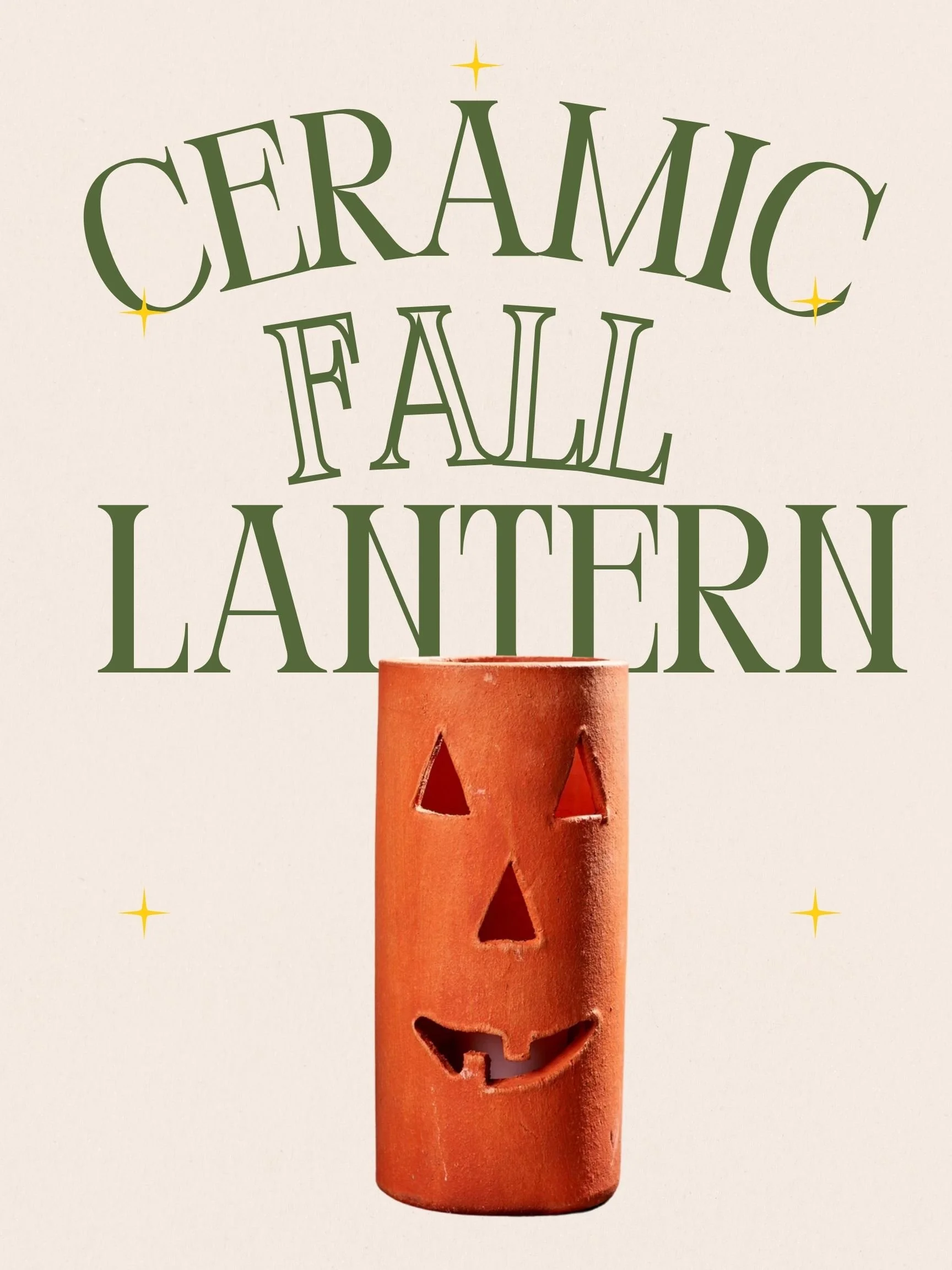 Handmade Workshop; Fall Lantern