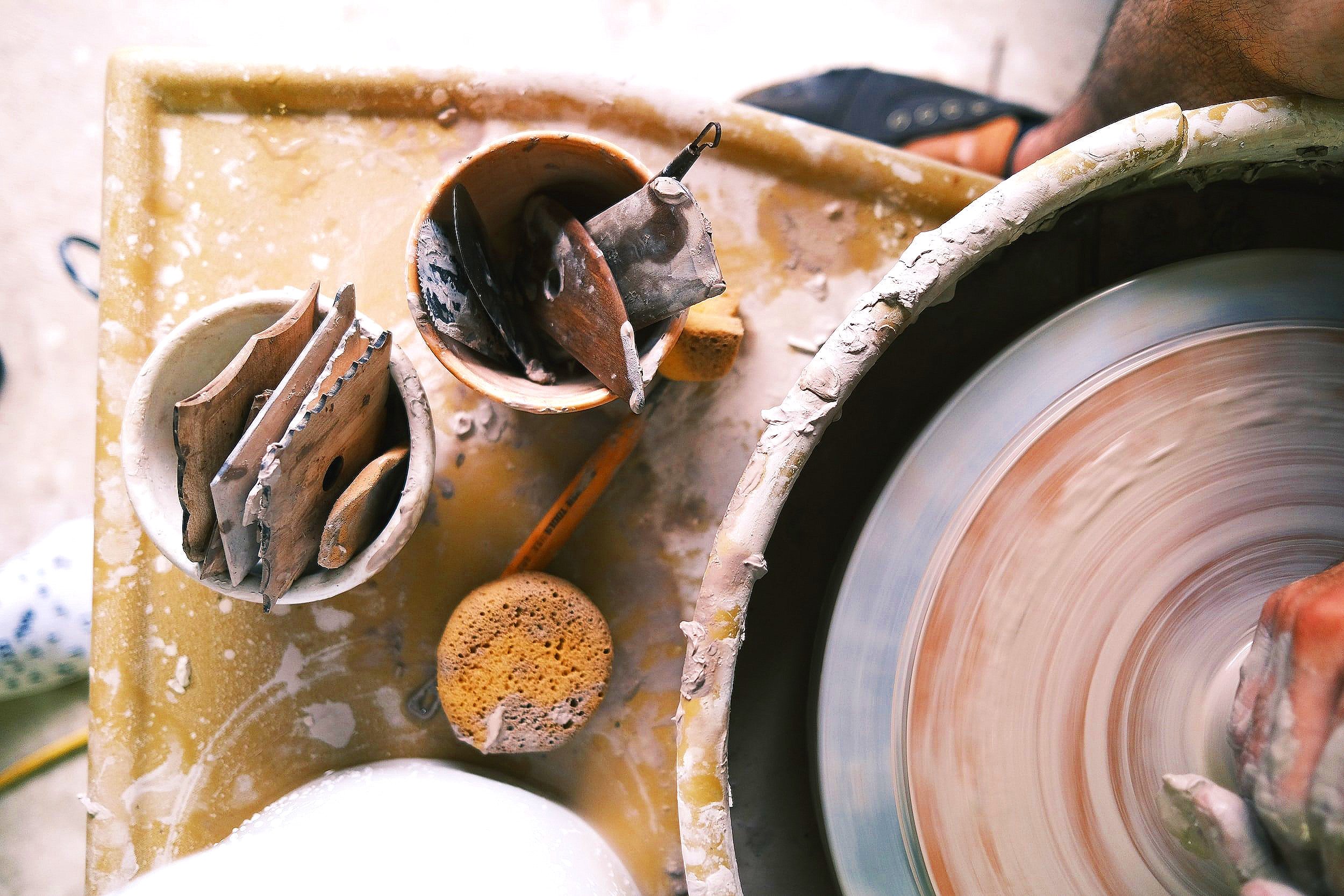 Winter 2024 Adults Pottery Wheel Throw Class (10 weeks) - Creative Hands  Art School