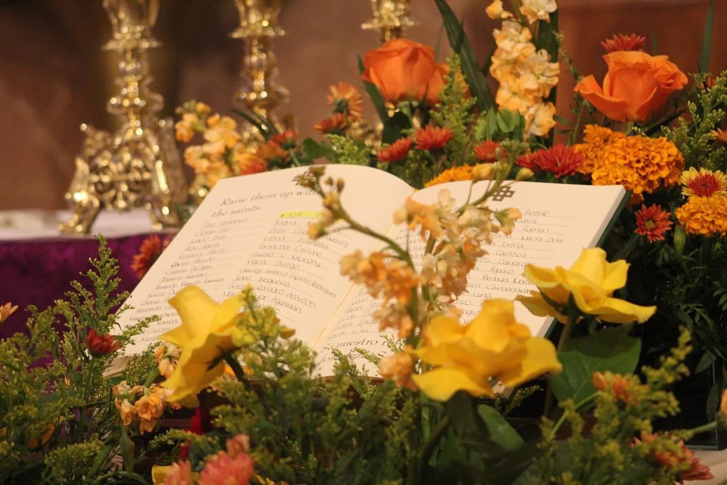 In a rare case, this evening (of Nov 1st), in many places, the church starts celebrating the commemoration of all the faithful departed (All Souls Day), which takes precedence over the XXXI Sunday of Ordinary Time. 

Requiem aeternam dona eis, Domine