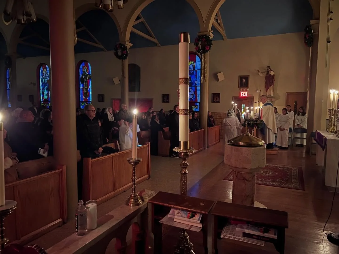 Some clips of our Rorate Caeli Mass this morning! 

____________________________________________

Nuestra Misa de Rorate Caeli esta Ma&ntilde;ana!