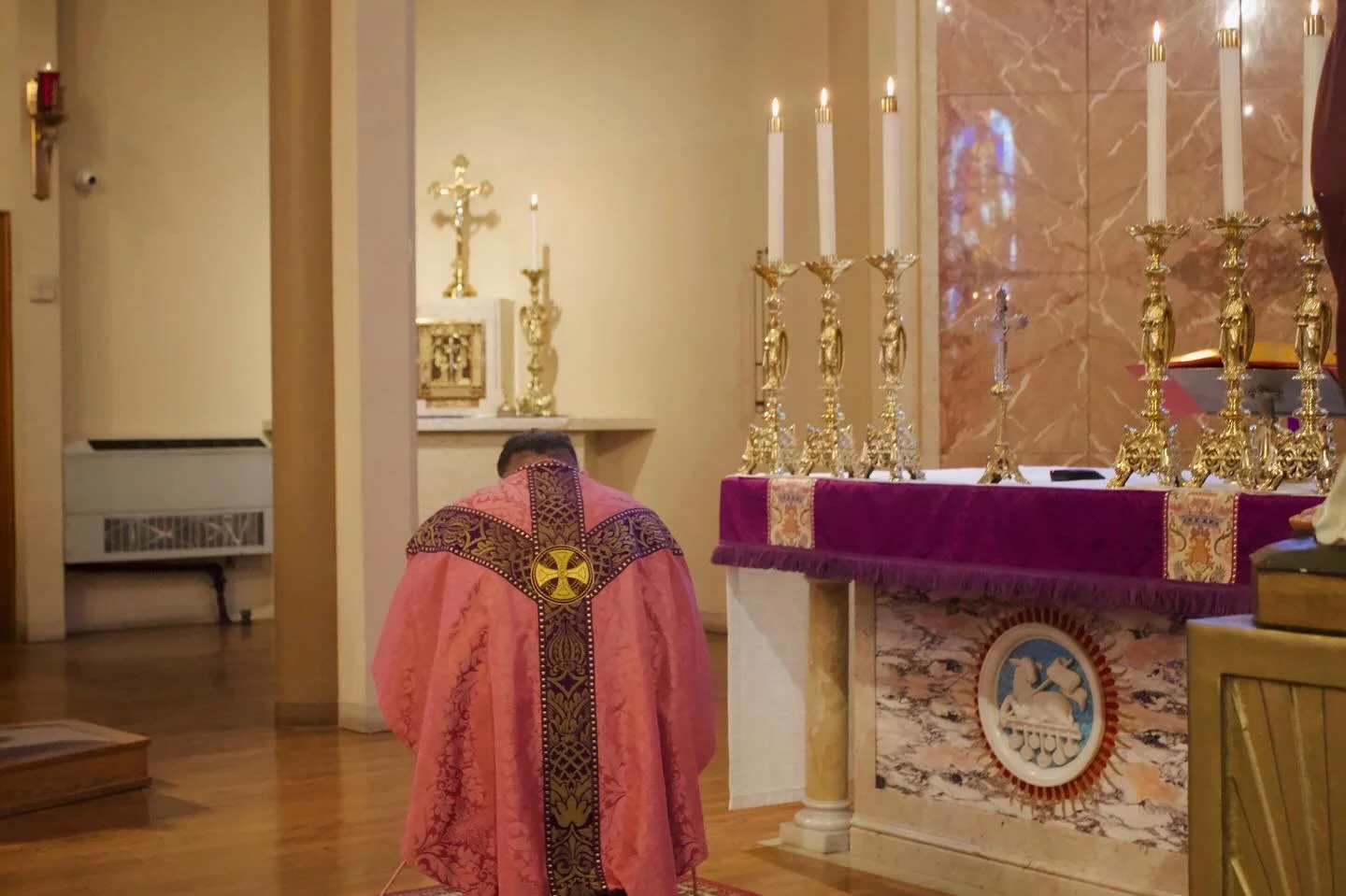 Last Sunday we celebrated the 4th Sunday of Lent, known as Laetare Sunday; we also commenced the second scrutinies for those to receive full initiation into the Catholic Church! 
Hearing the story of Jesus healing the blind man, we are reminded that 