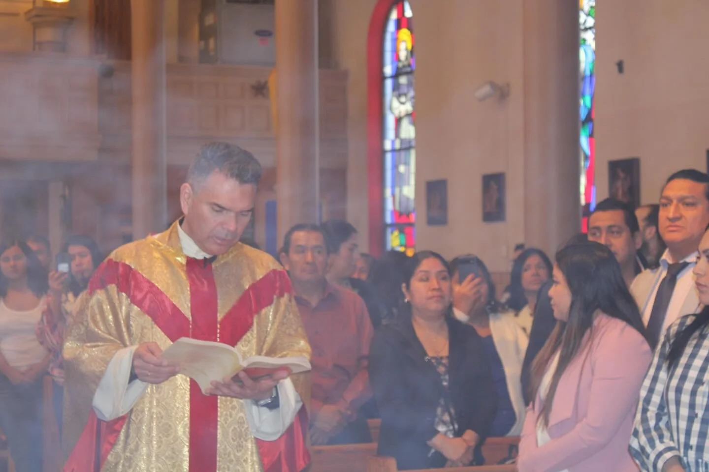 Last Saturday, holy mother church rejoiced for it has gained 30+ new members through the sacraments of initiation. In the name of his excellency, Bishop Robert Brennan, our Pastor, Father Carlos Agudelo, conferred the sacrament of Baptism, First Comm