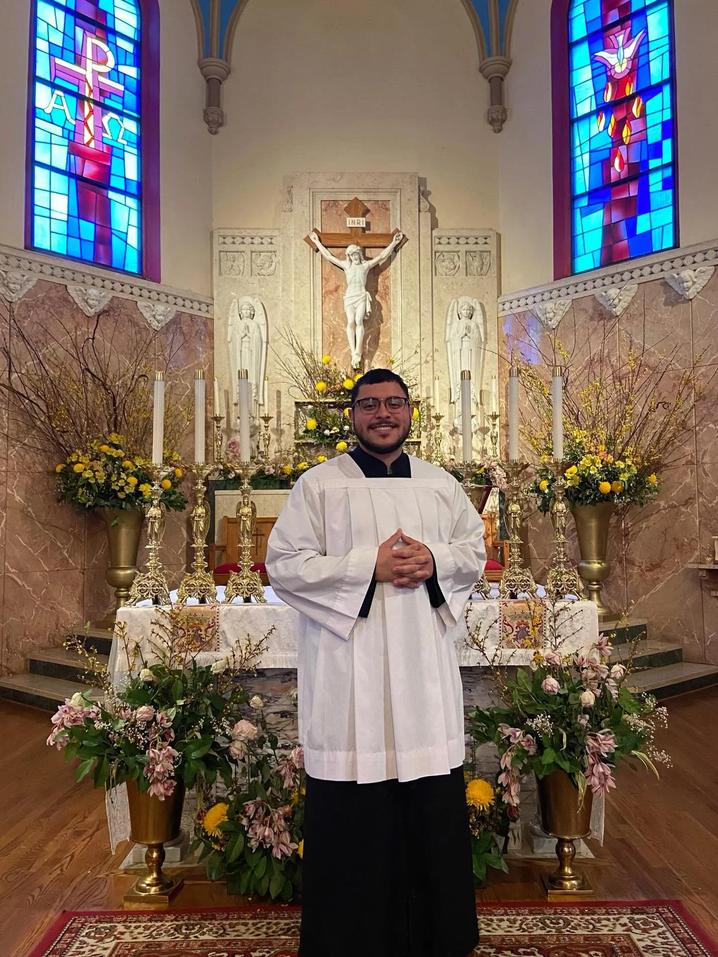 With great joy, we congratulate Anthony Rodriguez on his acceptance to St. Joseph Seminary in Yonkers, NY.

Anthony has been a dedicated and faithful presence in our parish community, generously giving his time and talents to help organize and coordi