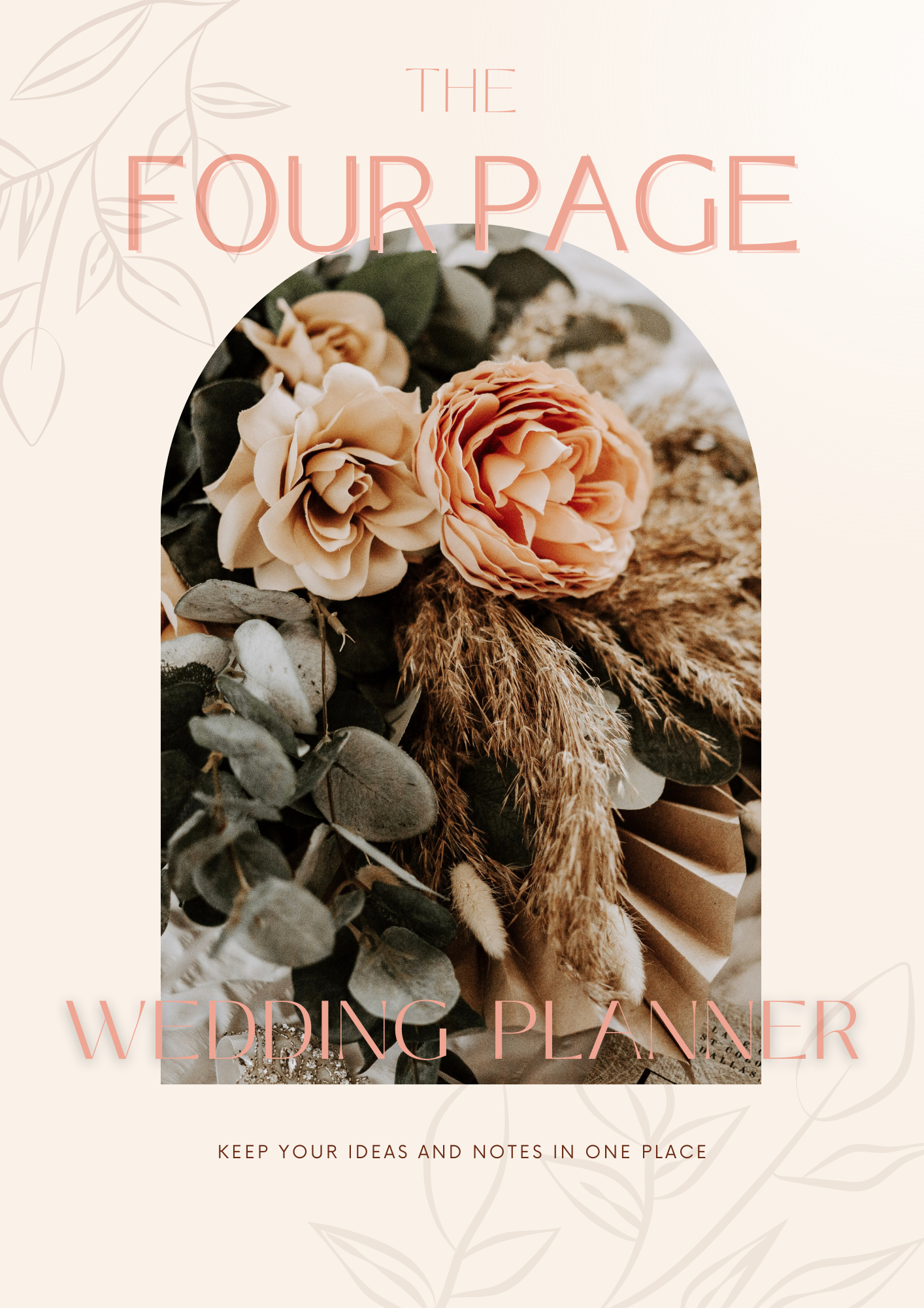 wedding planner printable