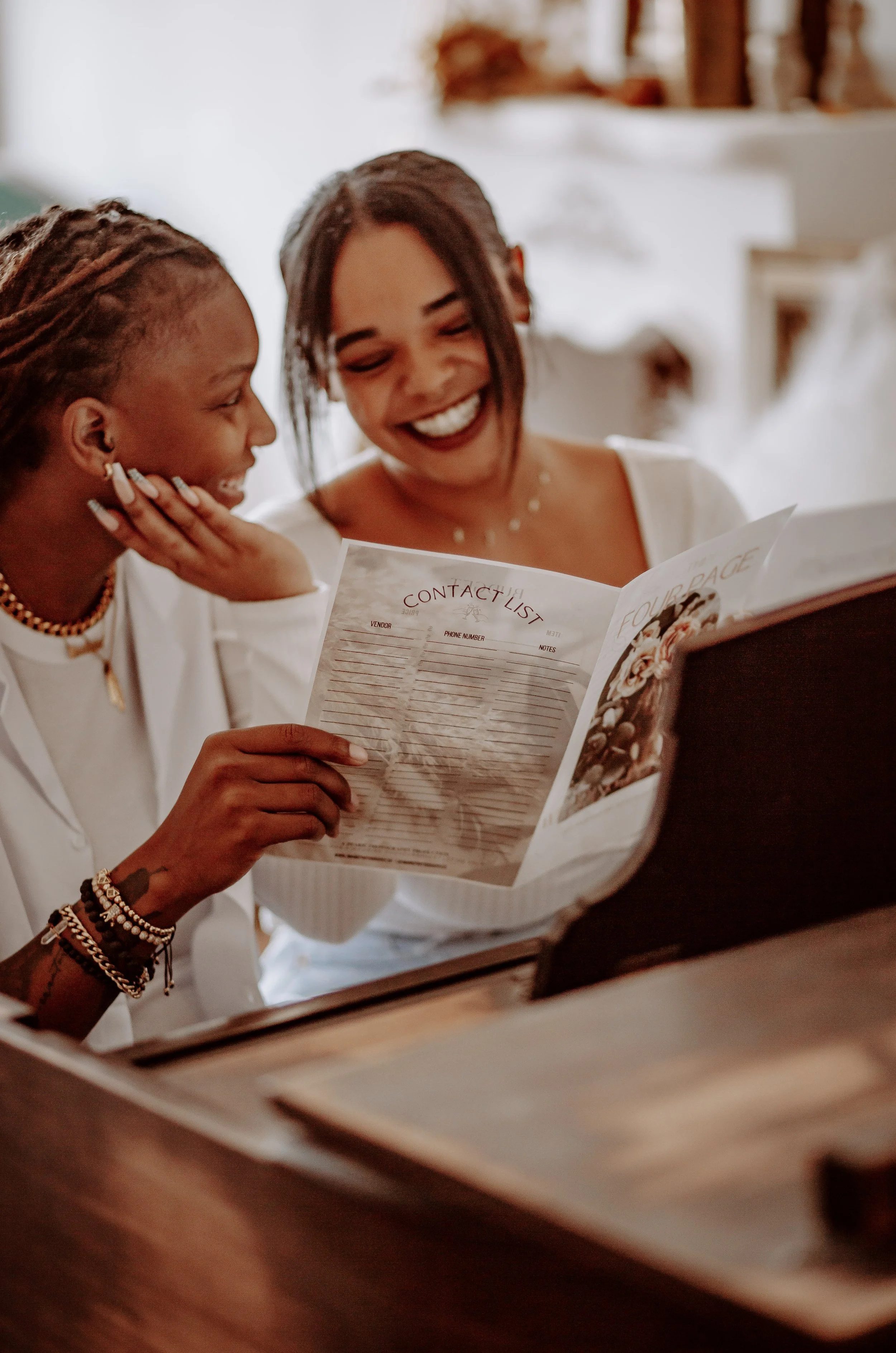 JMP Four Page Wedding Planner - Printable