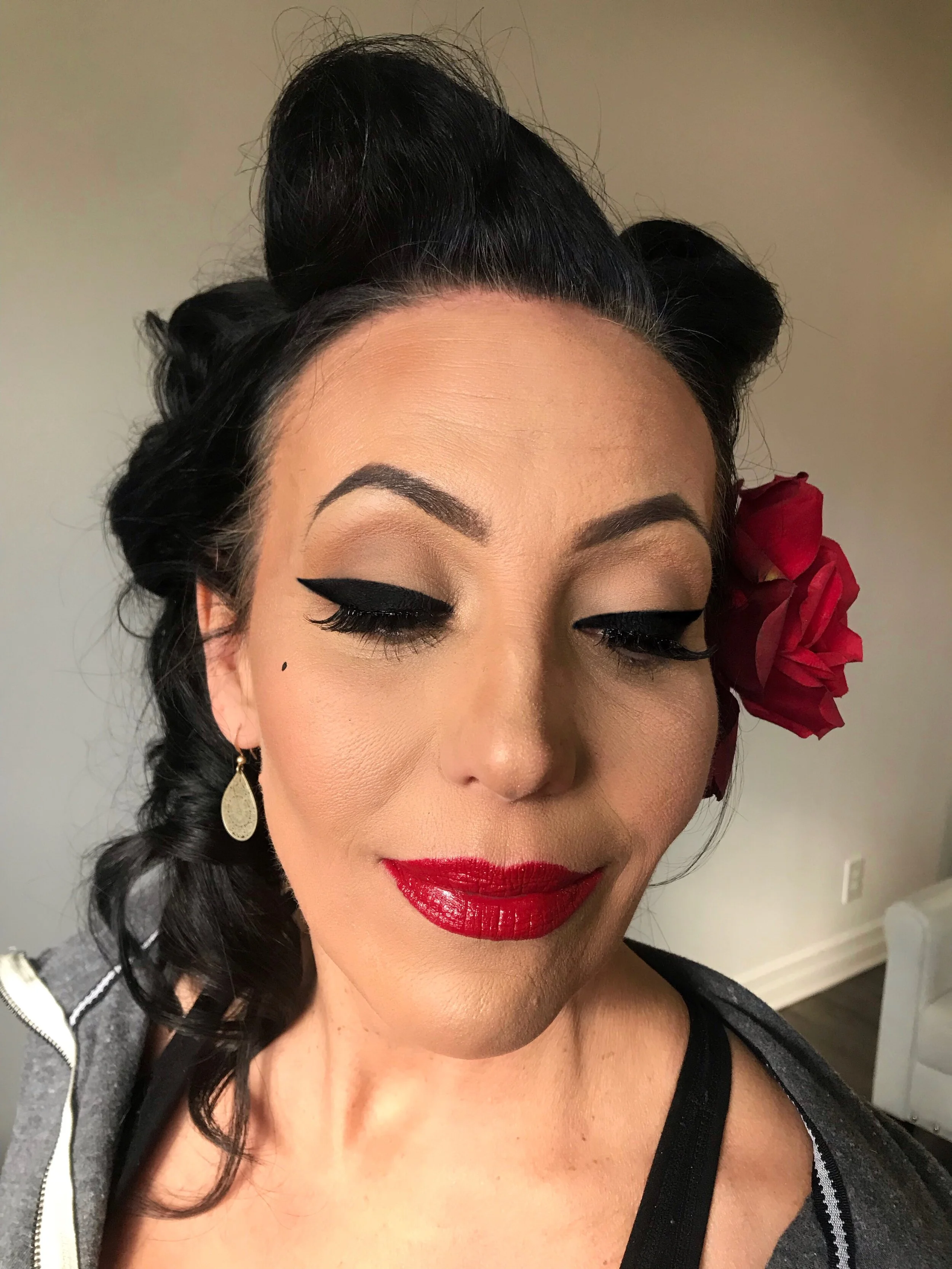 50s Themed Makeup