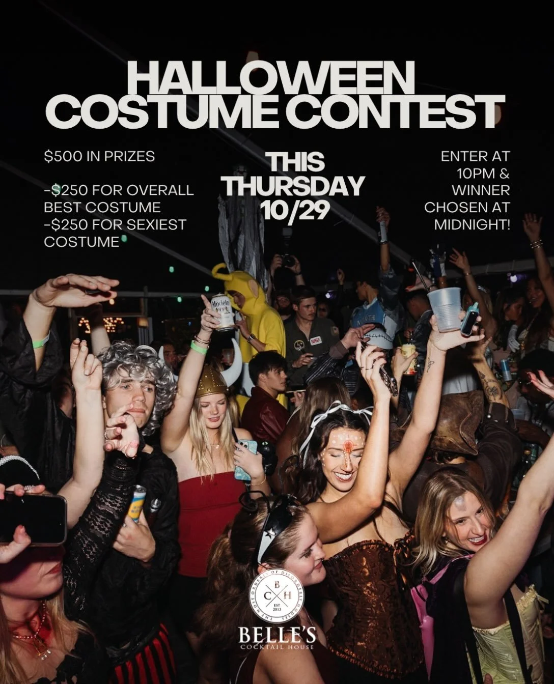 Your Halloween costume deserves a little more than just compliments. 💋

$500 in prizes is up for grabs this Thursday. Show up, show out, and let the best costume win.

Contest starts at 10PM. Winners crowned at midnight. 🪩

#ShareTheLex #LexKY #Lex
