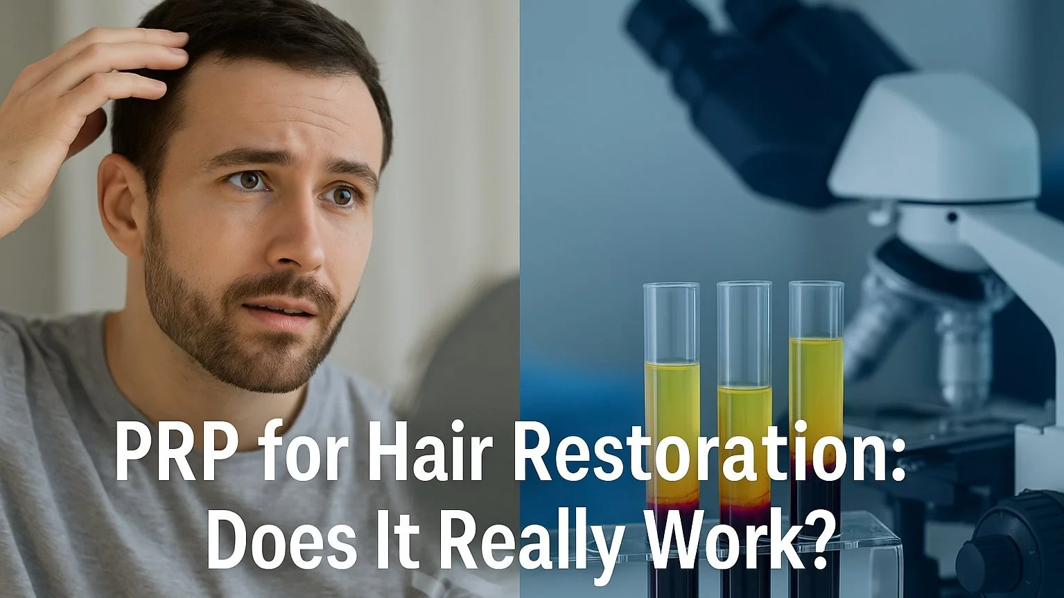 When Is PRP for Hair Loss Recommended? What You Need to Know Before You Try It