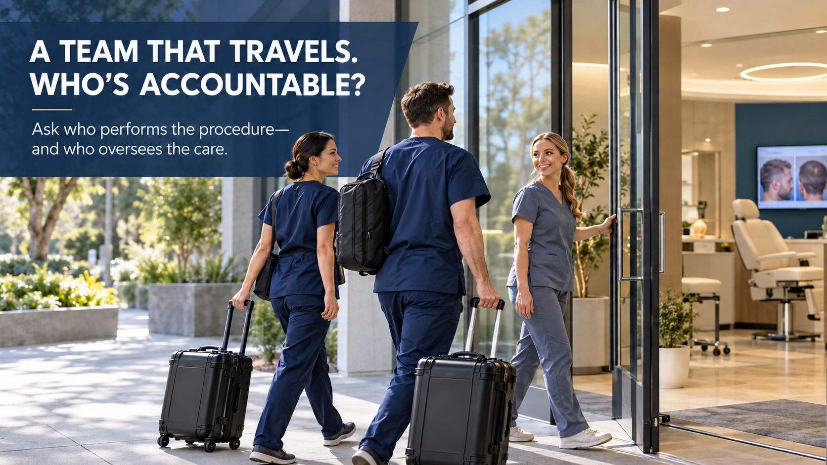 Independent Traveling Hair Transplant Teams: What Patients Should Know