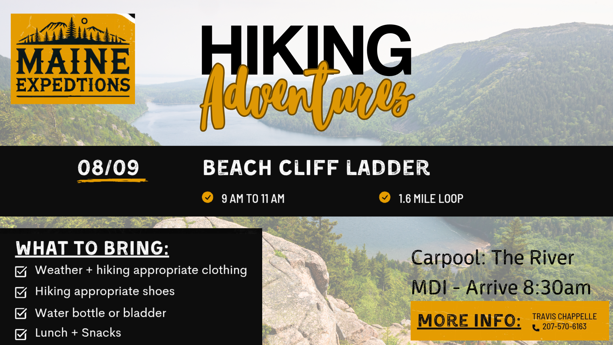 Maine Expedition - Hiking Adventure Day