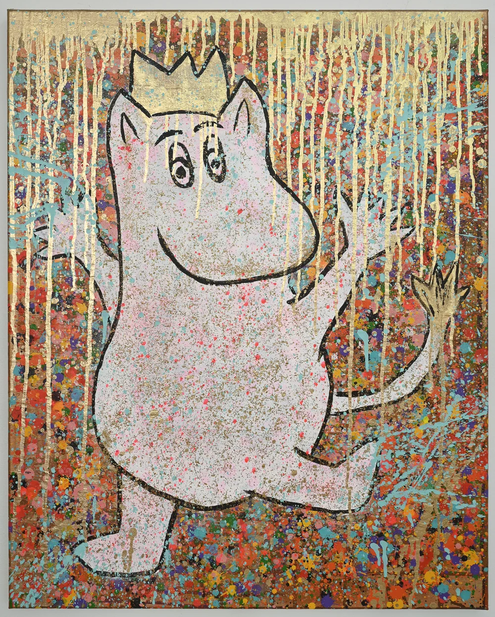 Moomin “Manifest Gold Rain Dance” — Hippo.ish Art Gallery