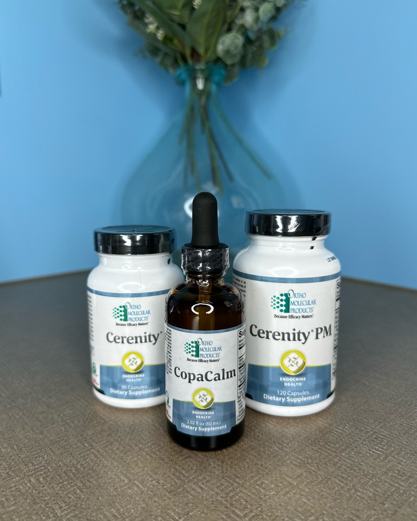 May Specials - 20% OFF!! 
&bull; Cerenity
&bull; CopaCalm
&bull; Cerenity PM
Order on our website - quick shipping!! www.excellforlife.com