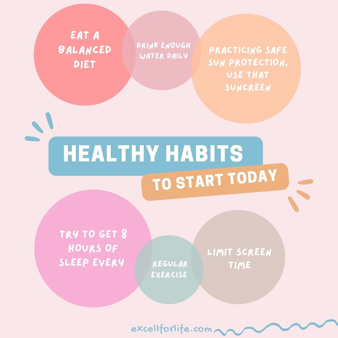Living a healthy lifestyle could help you live a LONG, STRONG, &amp; HEALTHY LIFE!! Even a few small changes to incorporate some of these healthy habits could make a HUGE impact on your overall health &hearts;️ #healthyliving #healthylifestyle #healt