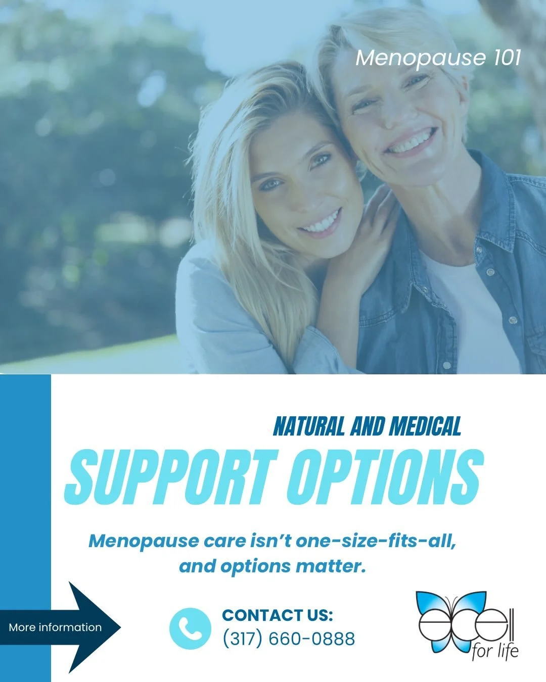 Menopause support options 🌿

Menopause care isn&rsquo;t one-size-fits-all, and your options matter.

✨ Non-hormonal support may include:
 &bull; Targeted vitamins &amp; supplements
 &bull; Herbal options like black cohosh &amp; Siberian rhubarb
 &bu
