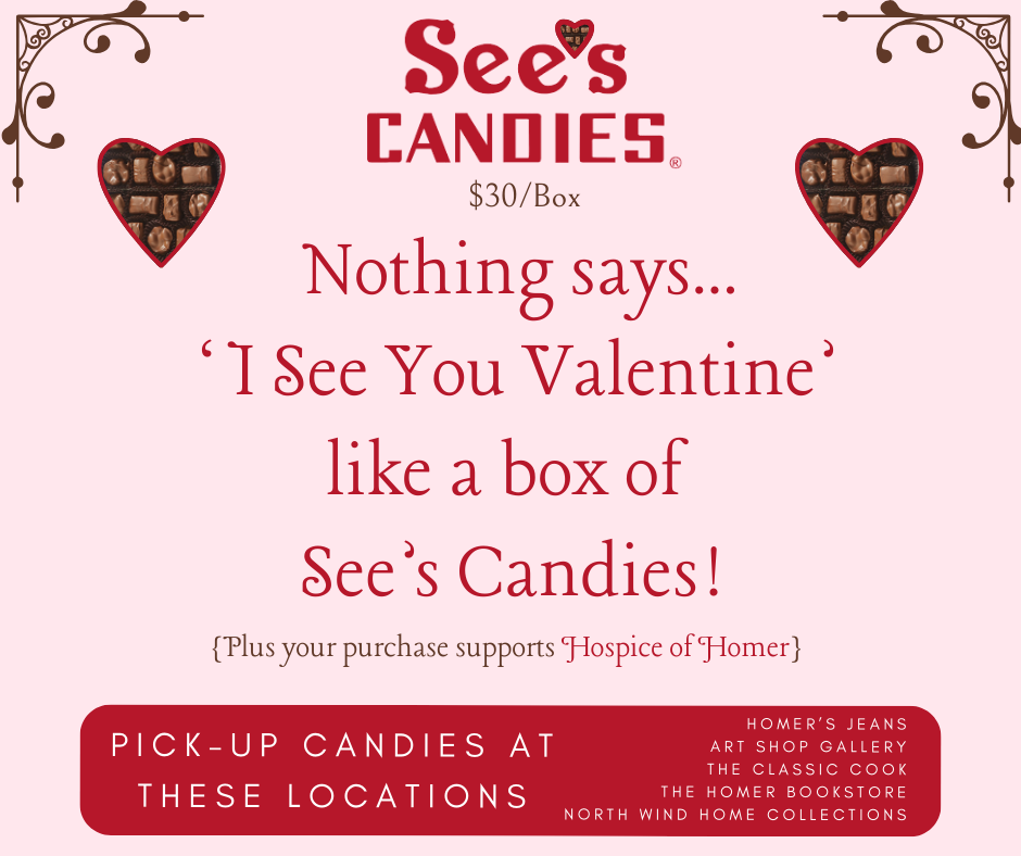 Valentines See's Candy For Sale at these locations!