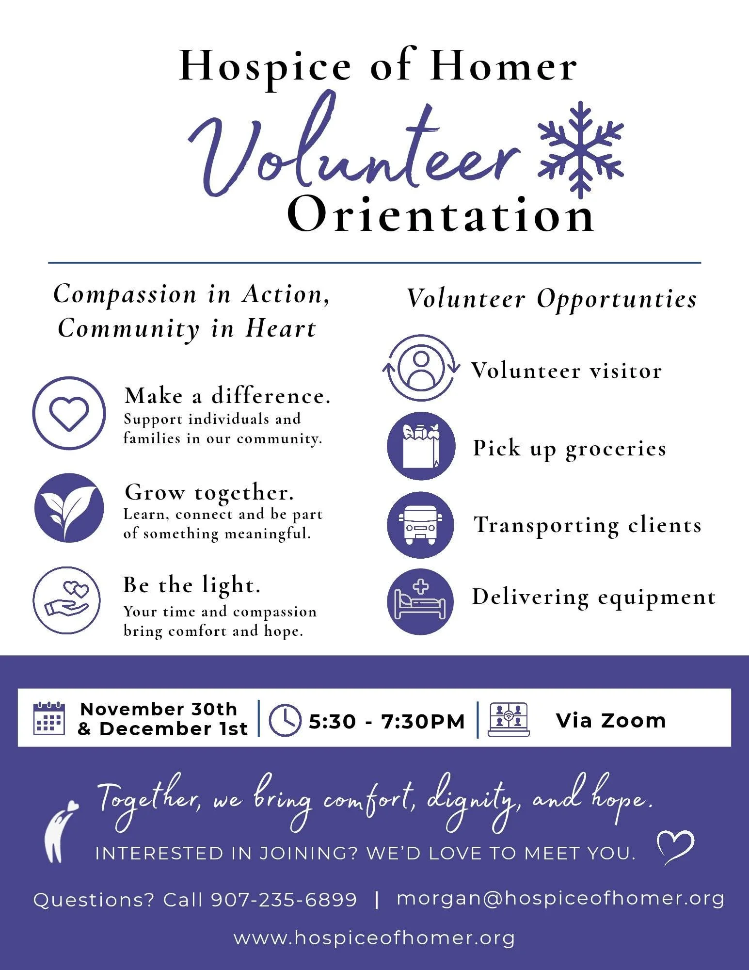 Two Day Online Volunteer Orientation