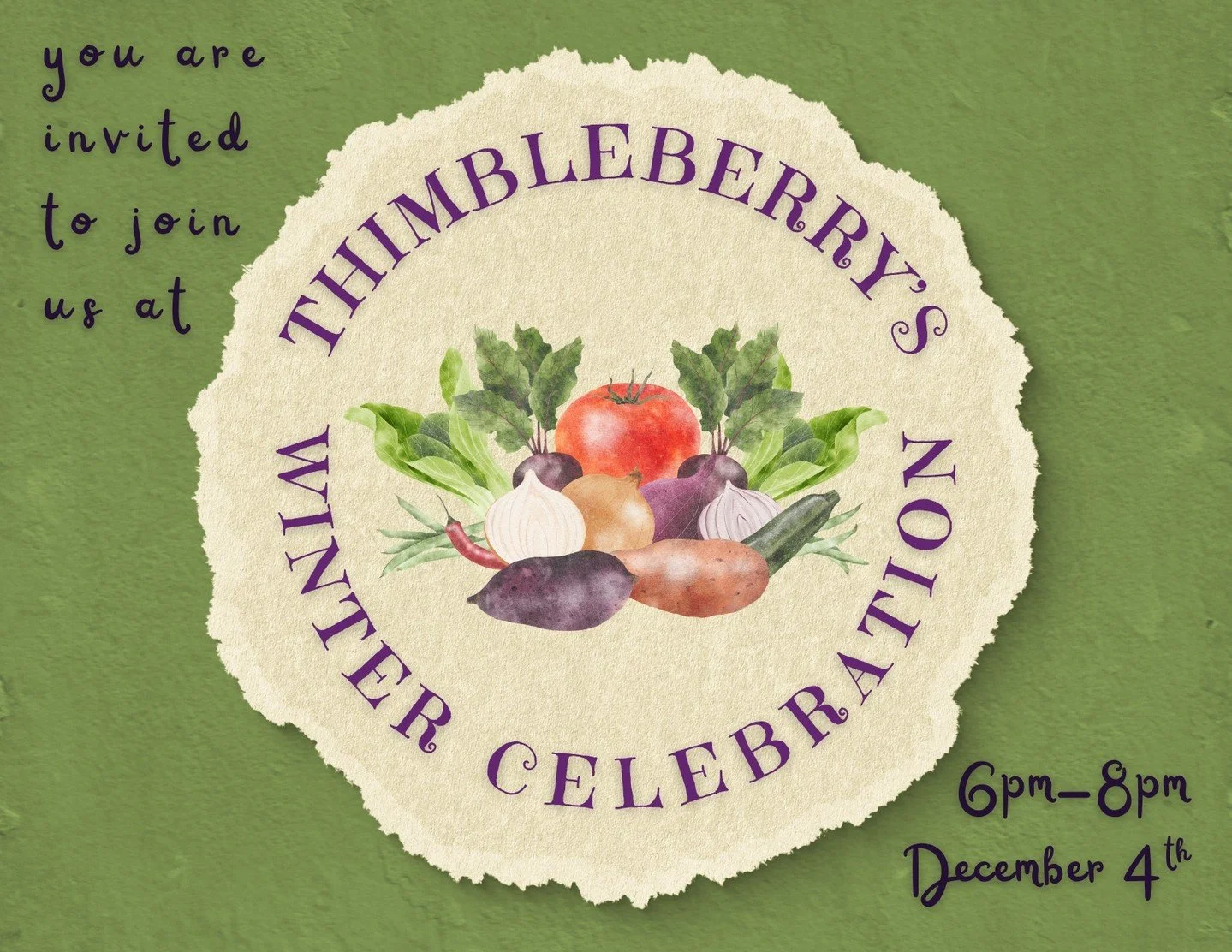 Join us for our 2025 Winter Celebration! This year's celebration will be taking place at EcoTrust's Billy Frank Jr. room. We will be enjoying live music by the Waxwings, delicious farm-fresh appetizers, drinks (two drink tickets are included in the p