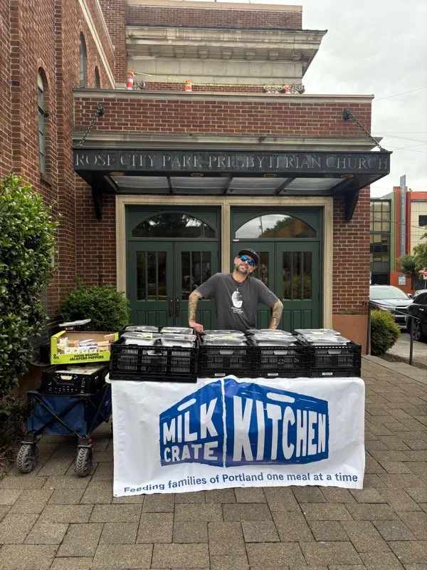 Today we'd like to give a big ol' shoutout to our partners, friends, and heroes, @MilkCrateKitchen!! MCK is also in this year's Give!Guide and they've been busting their butts working overtime to feed families, especially earlier this month when SNAP
