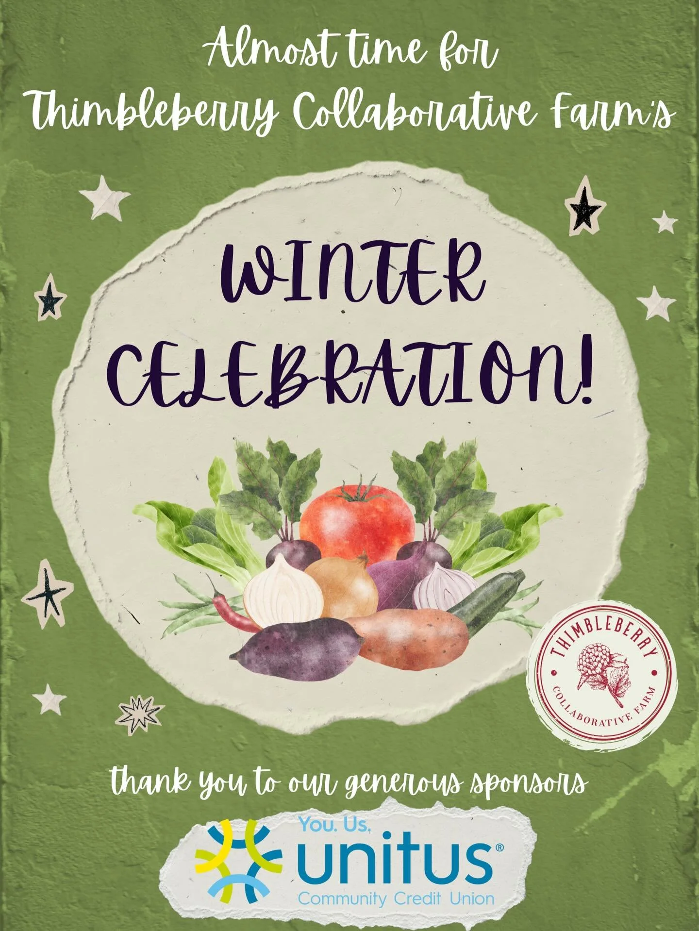 Our Winter Celebration is coming up this Thursday, December 4, 6-8pm, at the Billy Frank Jr. room at the Ecotrust building downtown! We can&rsquo;t wait to celebrate with all of you with live music by the Waxwings, farm-fresh appetizers, festive drin