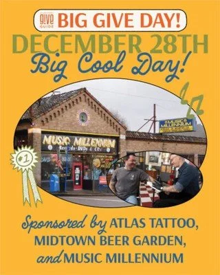 This Big Give Day is for all the cool people, which means it&rsquo;s for everyone. It slaps, it&rsquo;s awesome, it&rsquo;s groovy. It&rsquo;s Big Cool Day, brought to you by some of Portland&rsquo;s most tubular destinations. Every donation of $10 o