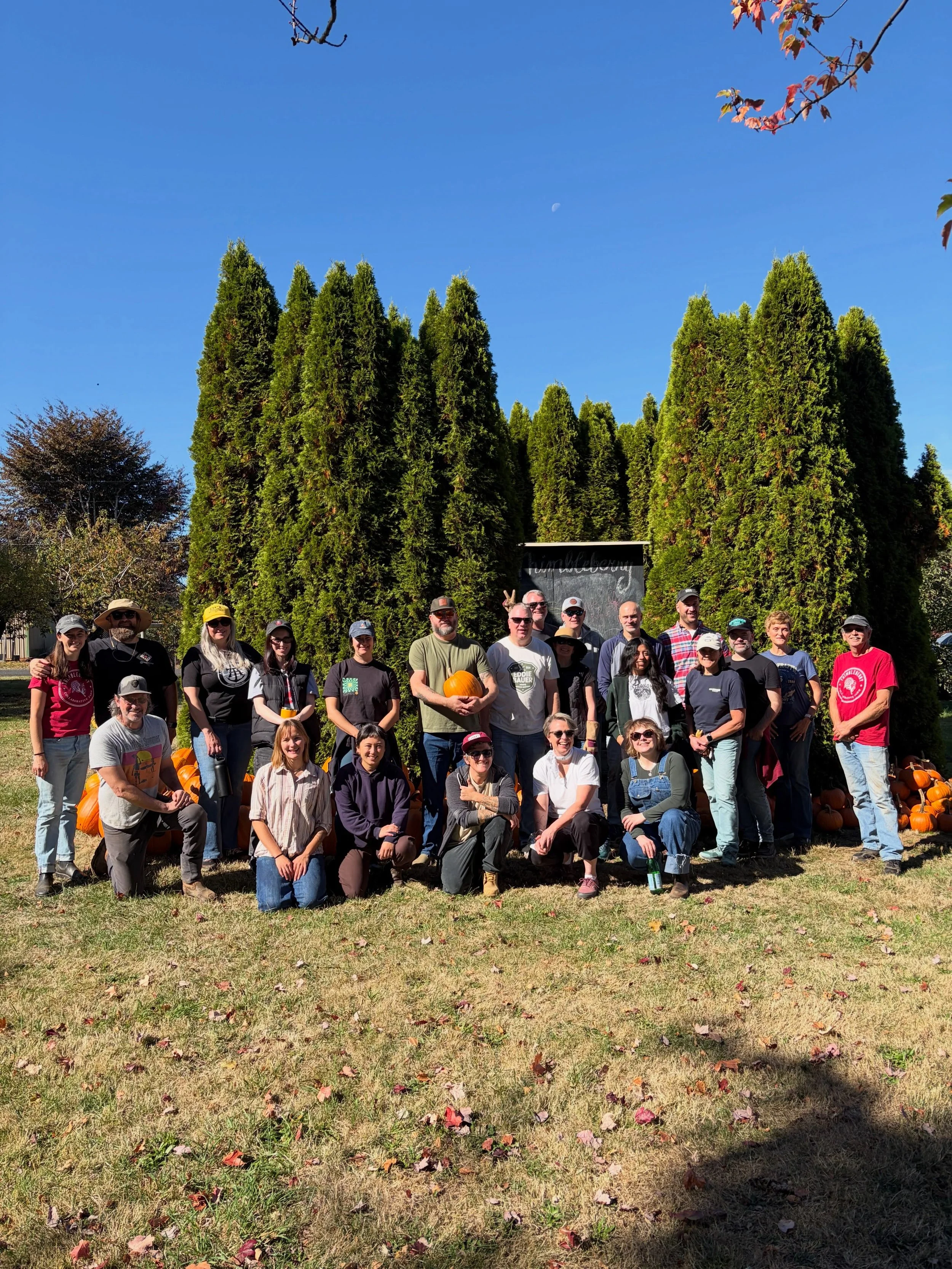 AMAZING volunteer day with this New Seasons crew!!! Thank you so much @newseasonsmarket friends for working so hard today. We thought you were going to help us dig fence post holes, which is hard enough, but you finished that in less than an hour so 