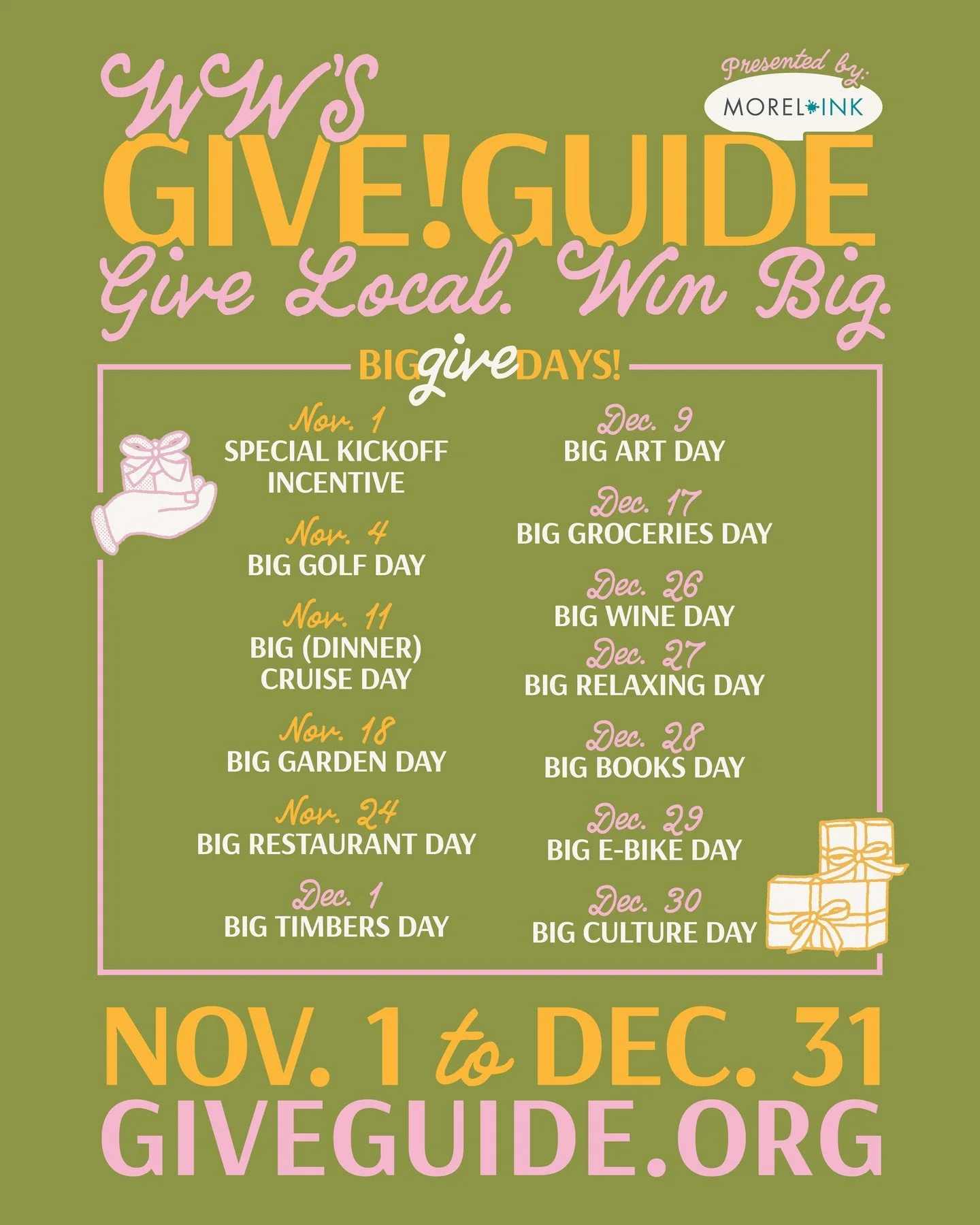 Willamette Week's Give!Guide season is right around the corner and we are honored to be part of the campaign again this year! From November 1 to December 31, we'll be raising funds to support our 2027 food access and education programs, while adverti